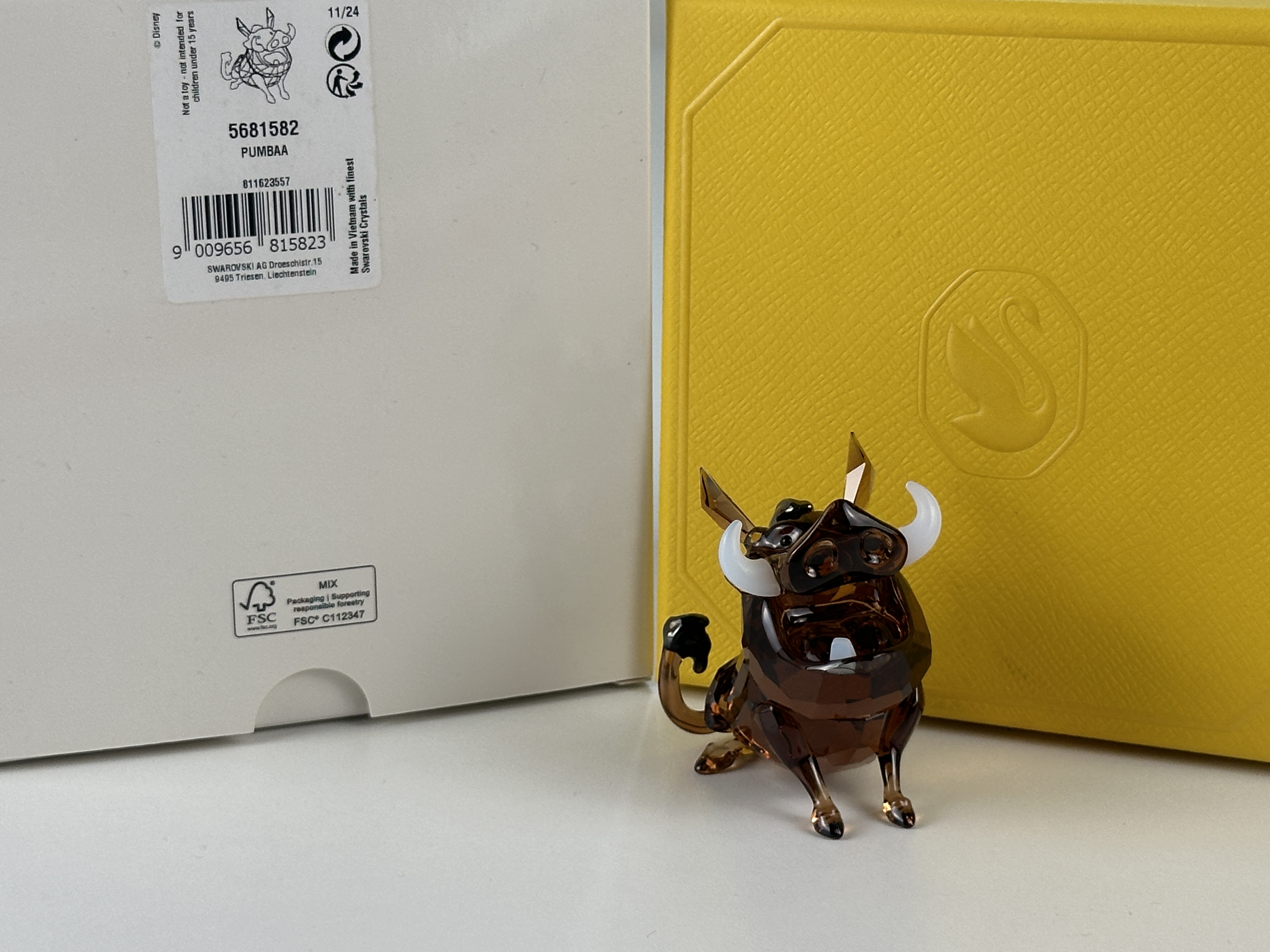 Swarovski Figur 5681582 Disney The Lion King Pumbaa 5,6 cm. Neuware 