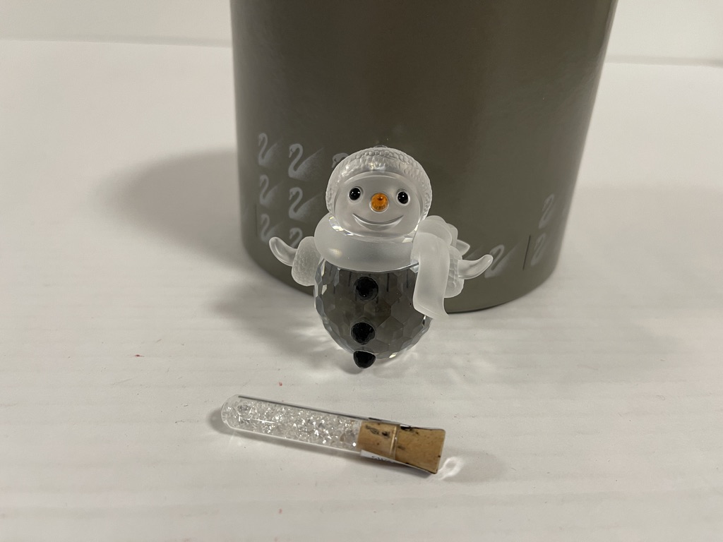 Swarovski Figur Kristall 250229 Vater Schneemann 5,7 cm mit Ovp & Zertifikat Top Zustand 