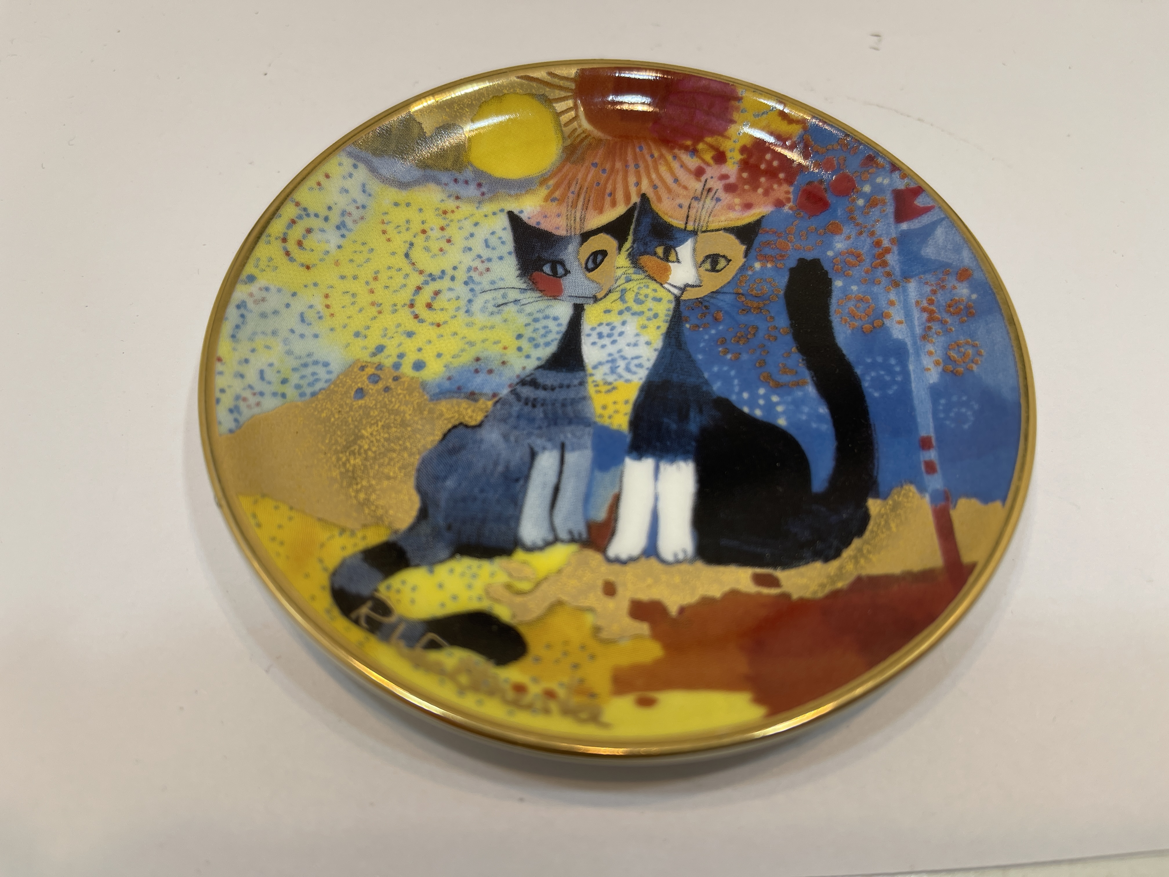  Goebel Figur Rosina Wachtmeister Sammler Teller Ø 9,5 cm - 1 Wahl. Top Zustand 