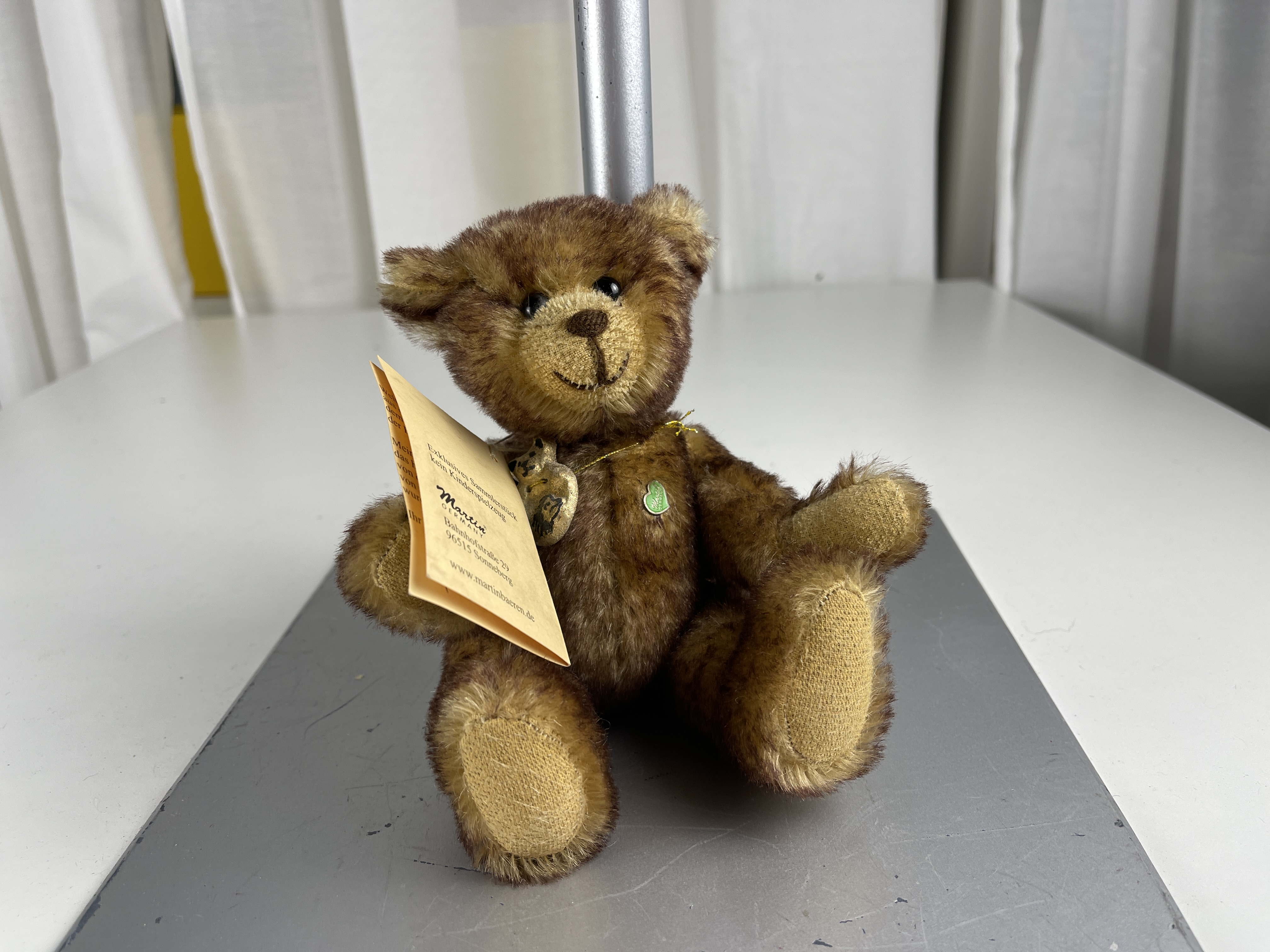 Künstlerbär  Martin Bär Teddy Bär 20 cm. Top Zustand.  