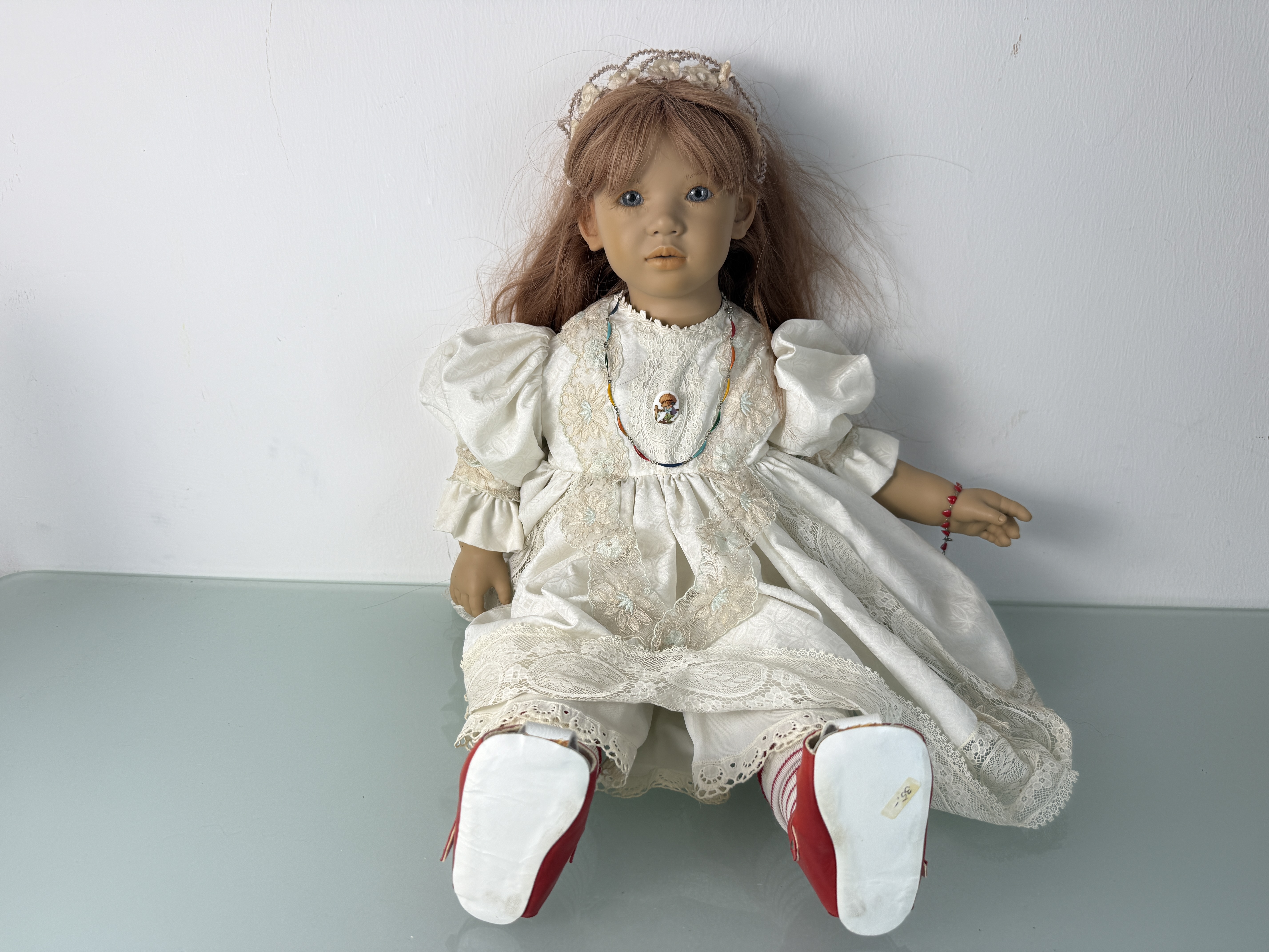 Annette Himstedt Puppe Künstlerpuppe Liliane 65 cm. Top Zustand.  