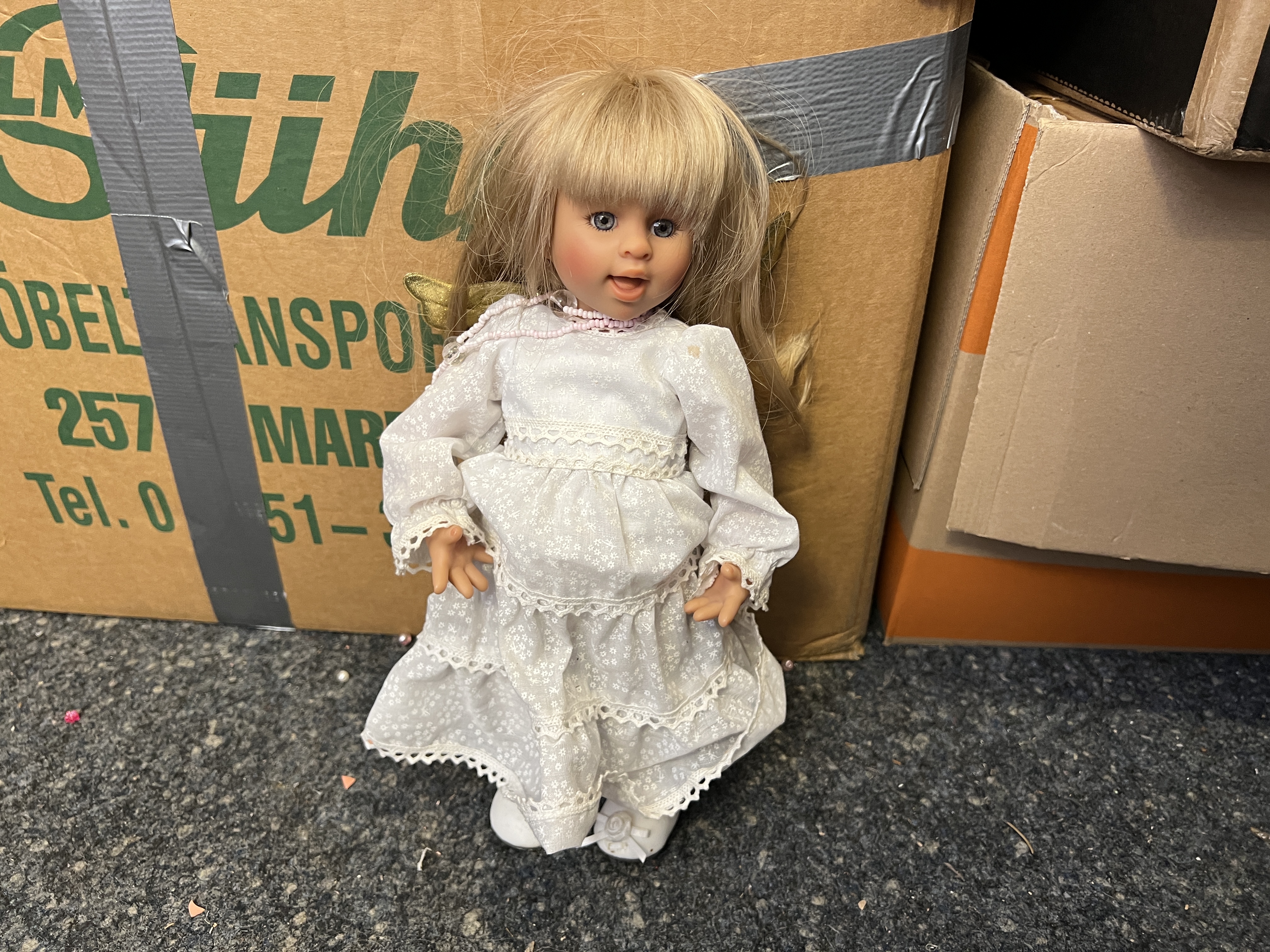 Rosemarie Anna Müller Künstlerpuppe Puppe 34 cm. Top Zustand  Rosemarie Anna Müller Künstlerpuppe Puppe 34 cm. Top Zustand