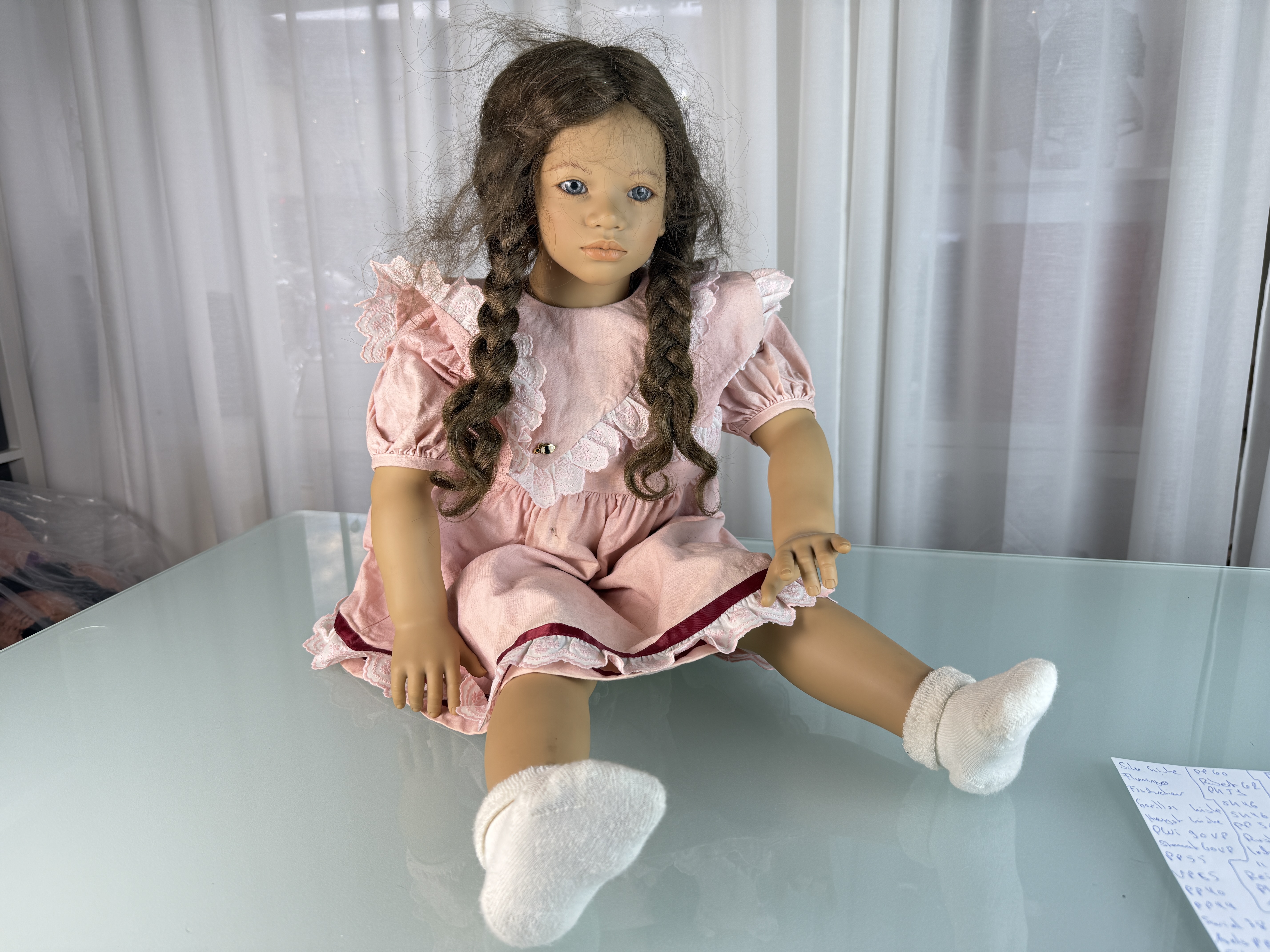 Künstlerpuppe Annette Himstedt Puppe Lona 72 cm. Top Zustand. Sehr selten.  