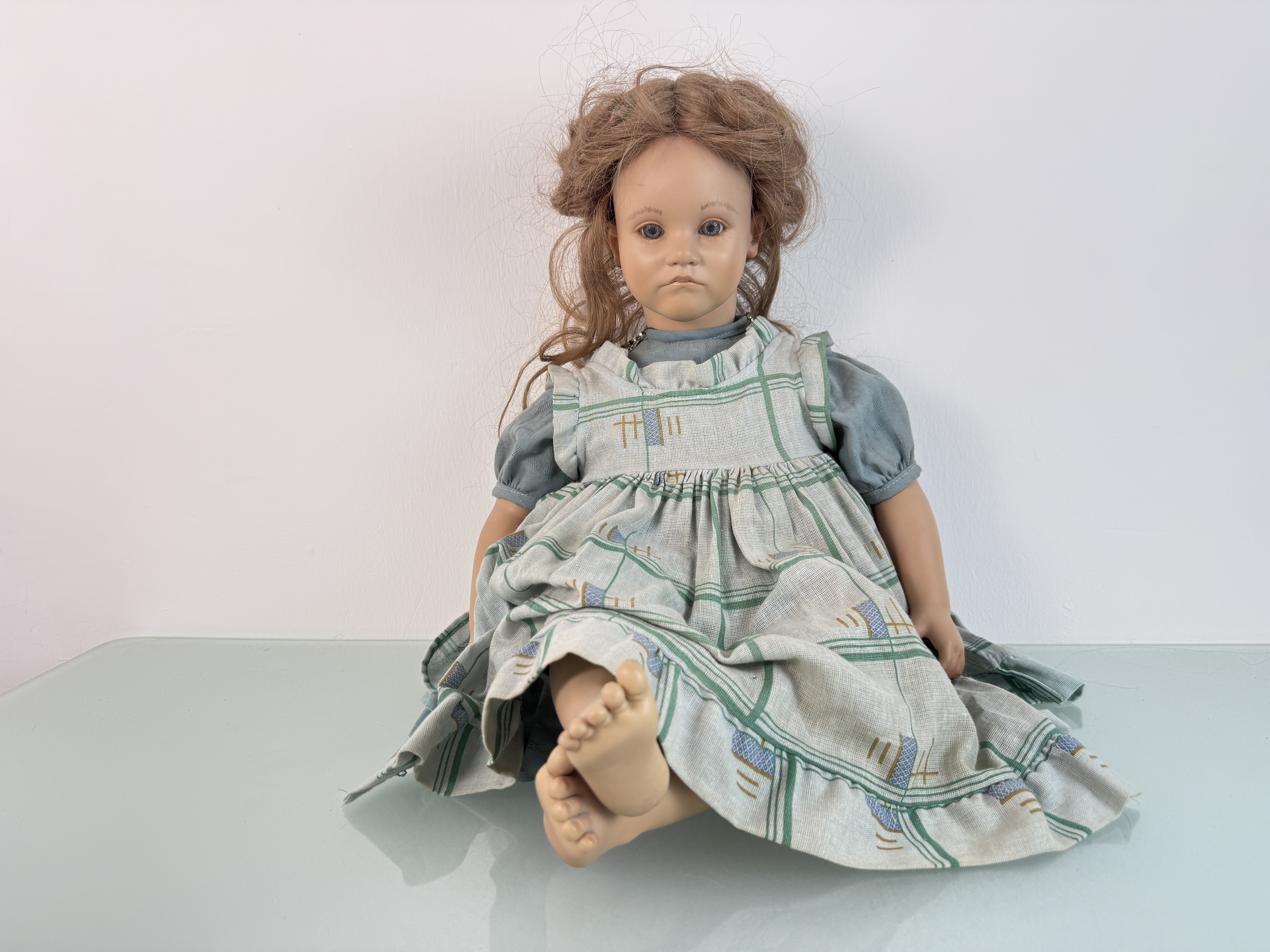 Künstlerpuppe Annette Himstedt Vinyl Puppe Käthe 70 cm. Top Zustand