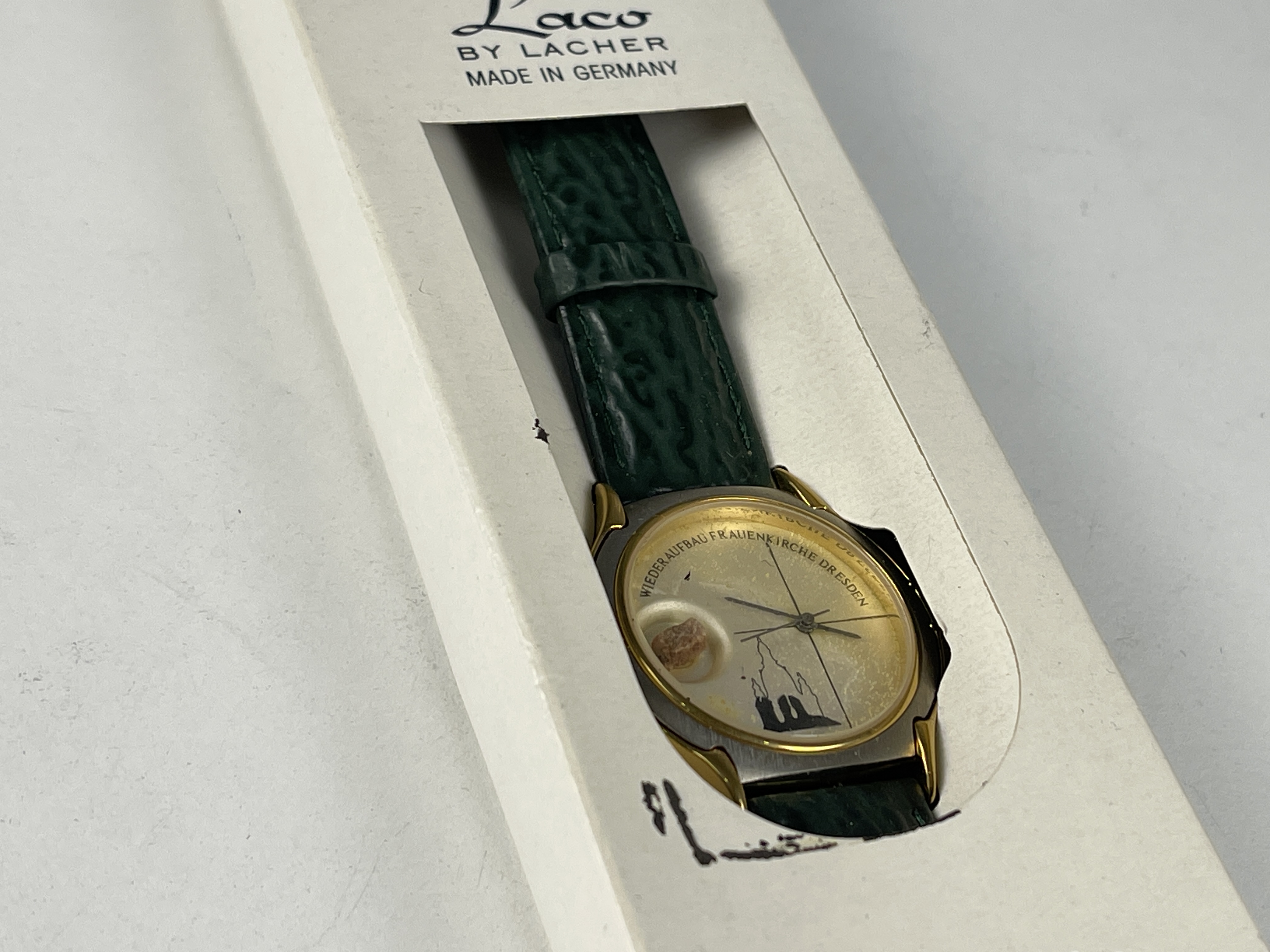 Dresdener Frauenkirche Unisex Armbanduhr Quartz  - Zustand siehe Fotos   