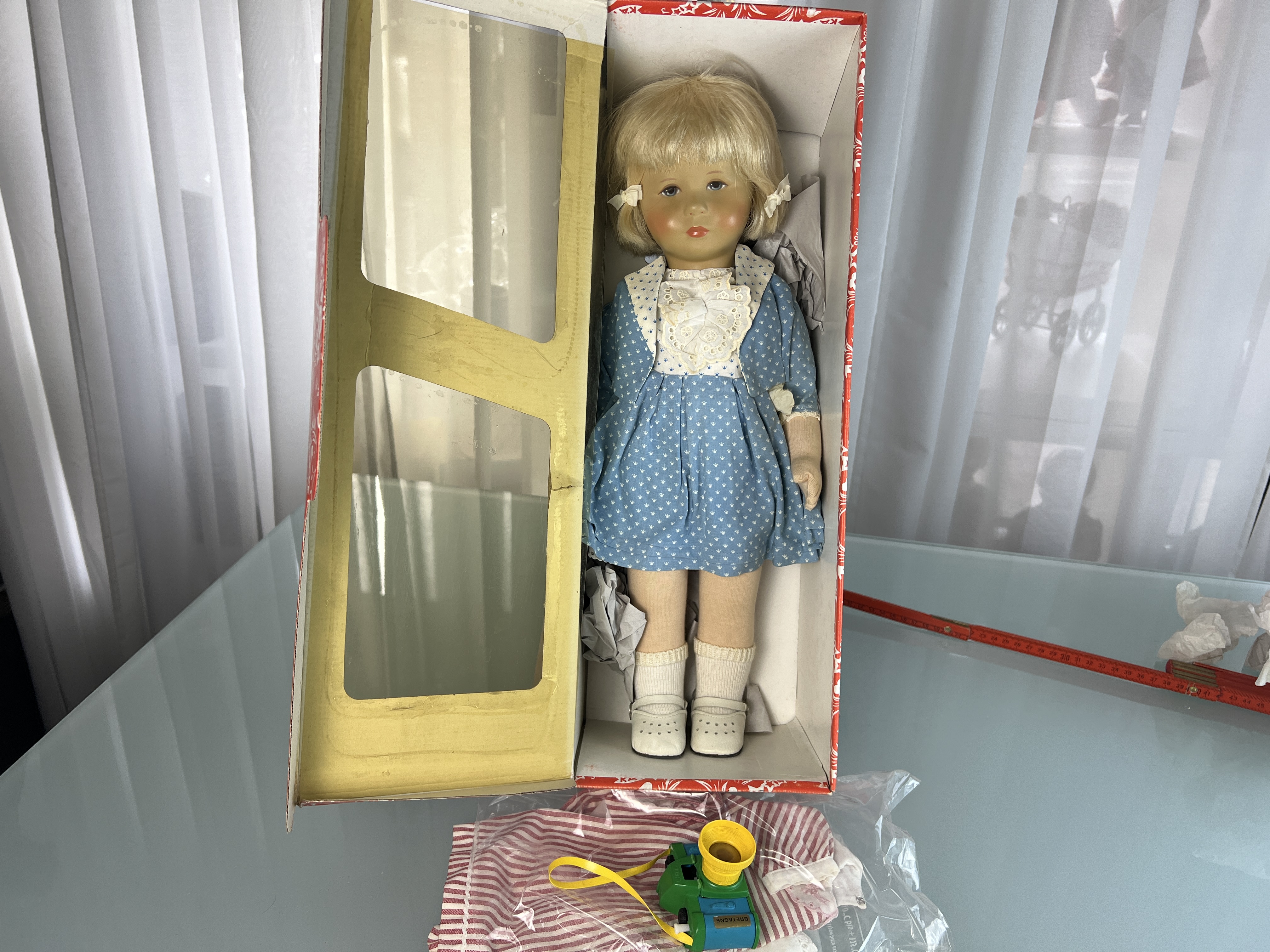 Käthe Kruse Puppe Sammler Stück 47 cm. Top Zustand.   