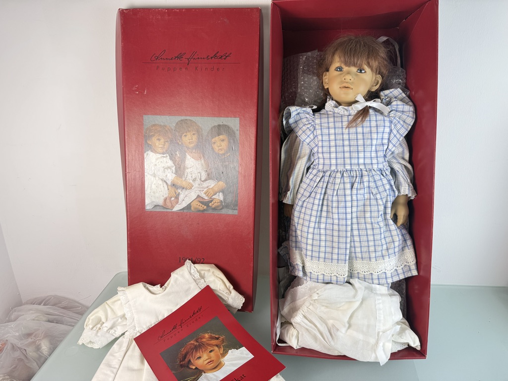 Künstlerpuppe Annette Himstedt Puppe Liliane 65 cm. Top Zustand.  