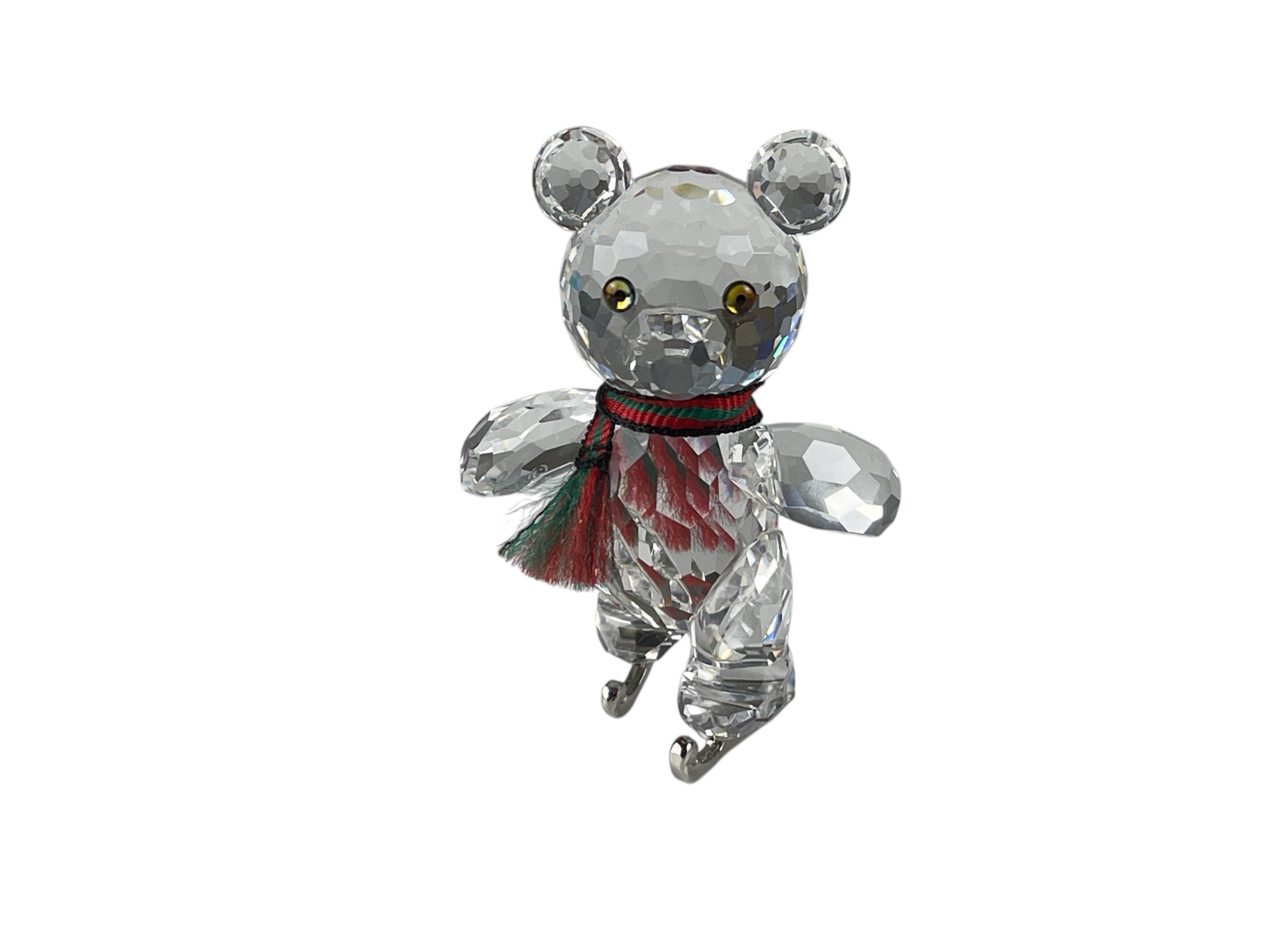  Swarovski Figur 193001 Kris Bär auf Schlittschuhe 5 cm. Top Zustand 