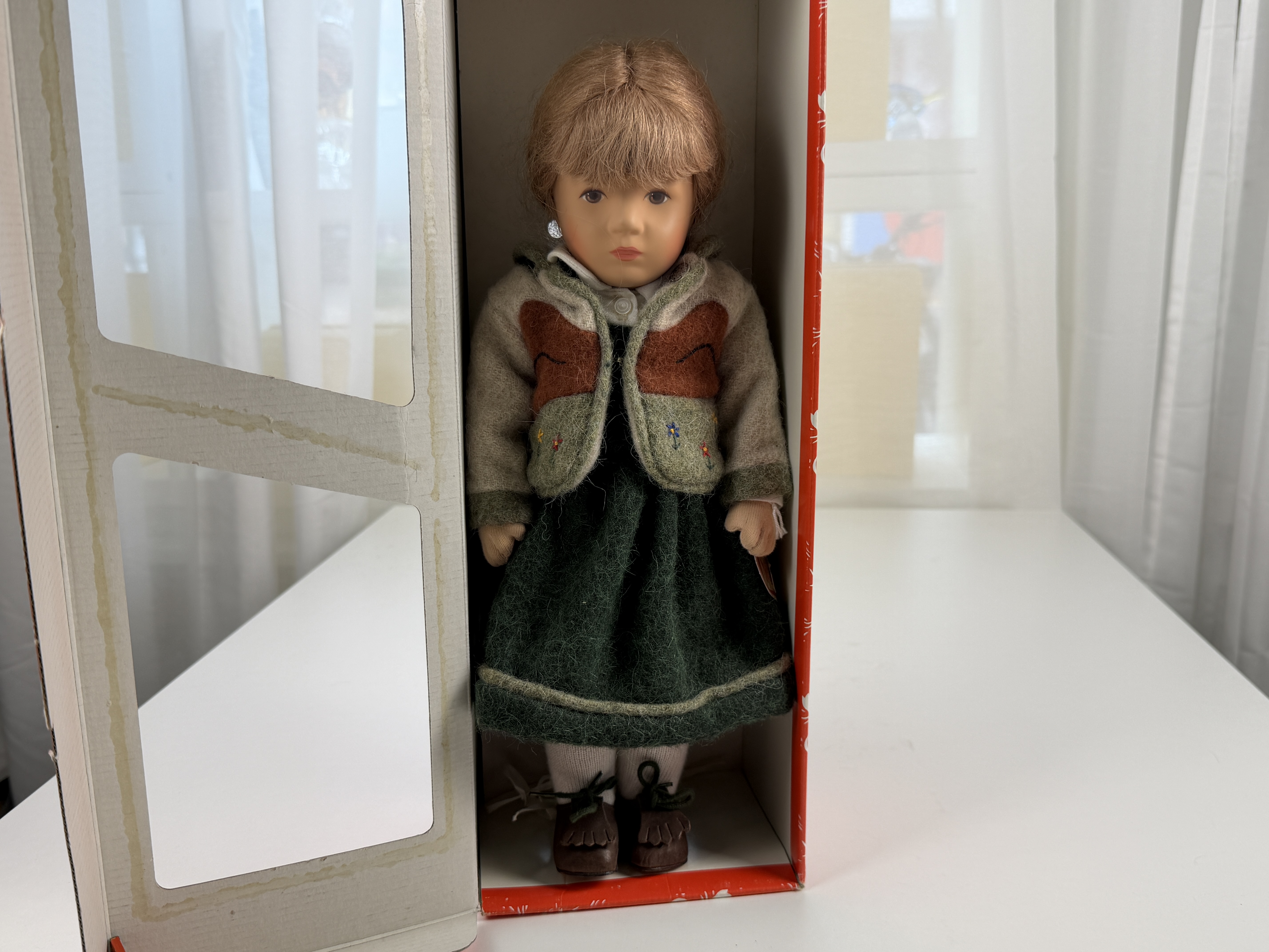 Käthe Kruse Puppe Sammlerpuppe 38 cm Top Zustand Siehe Fotos 