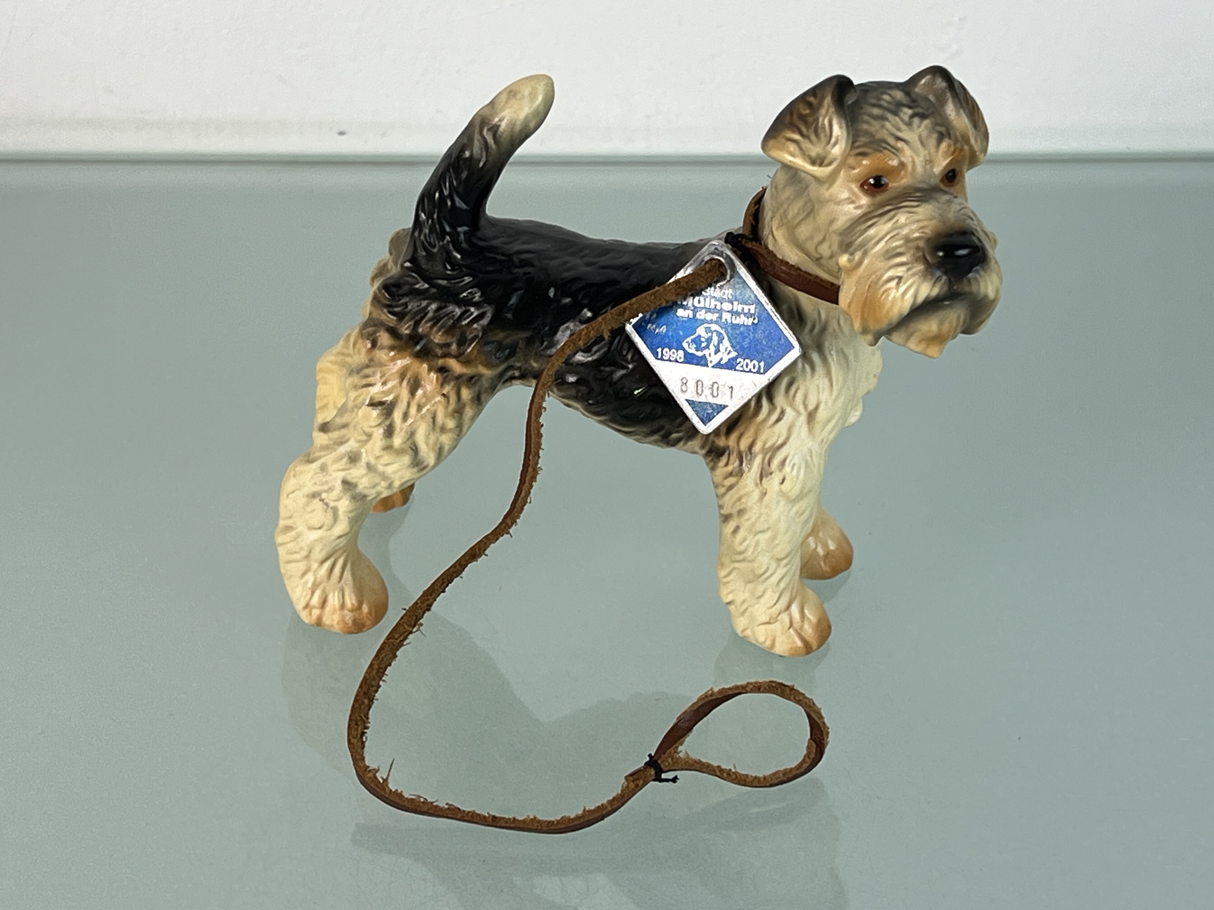  Goebel Figur Hund Terrier 14 cm.- 1 Wahl. Top Zustand
