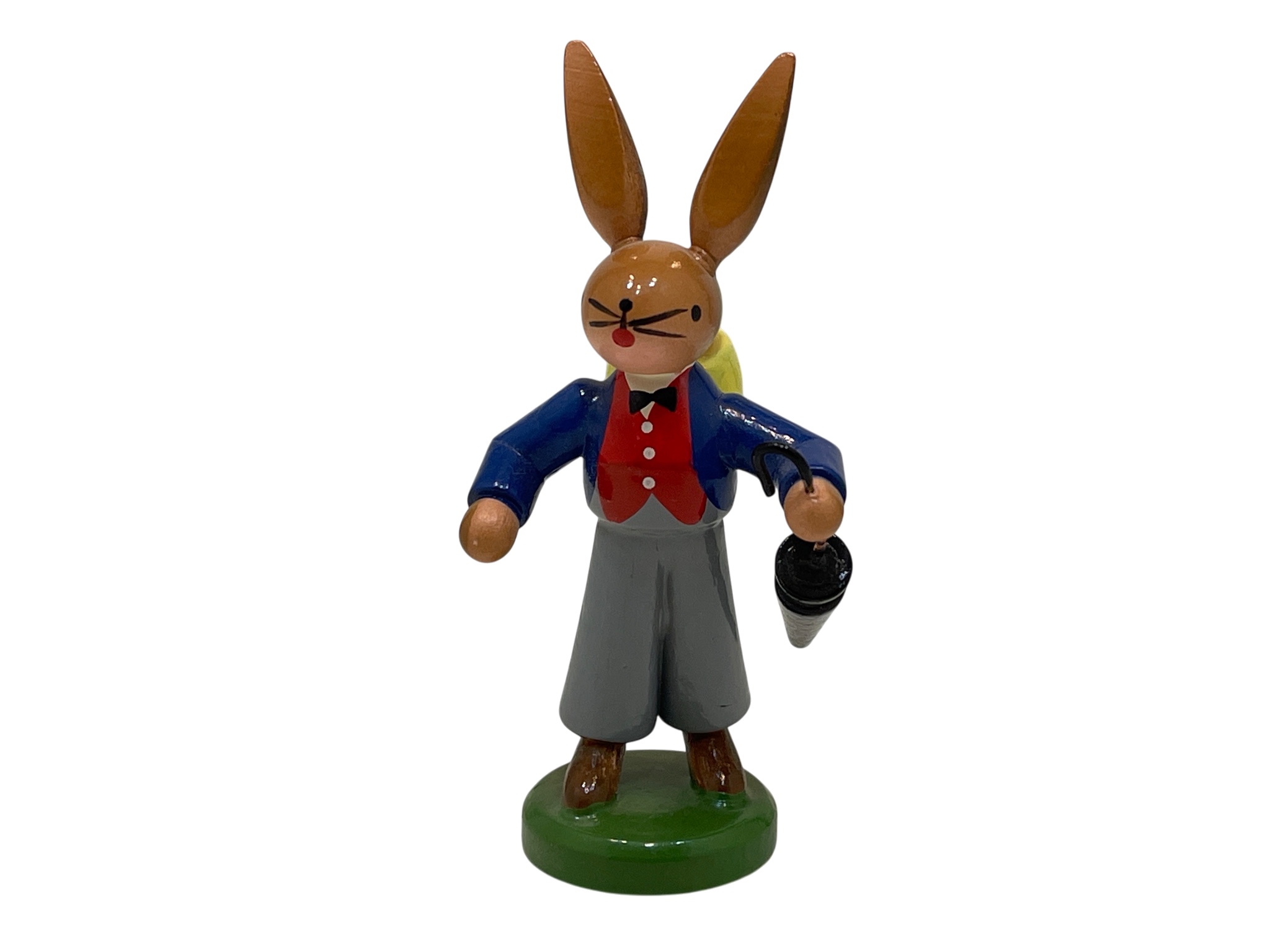 Erzgebirge Figur Hase 7 cm. Zustand siehe Fotos   
