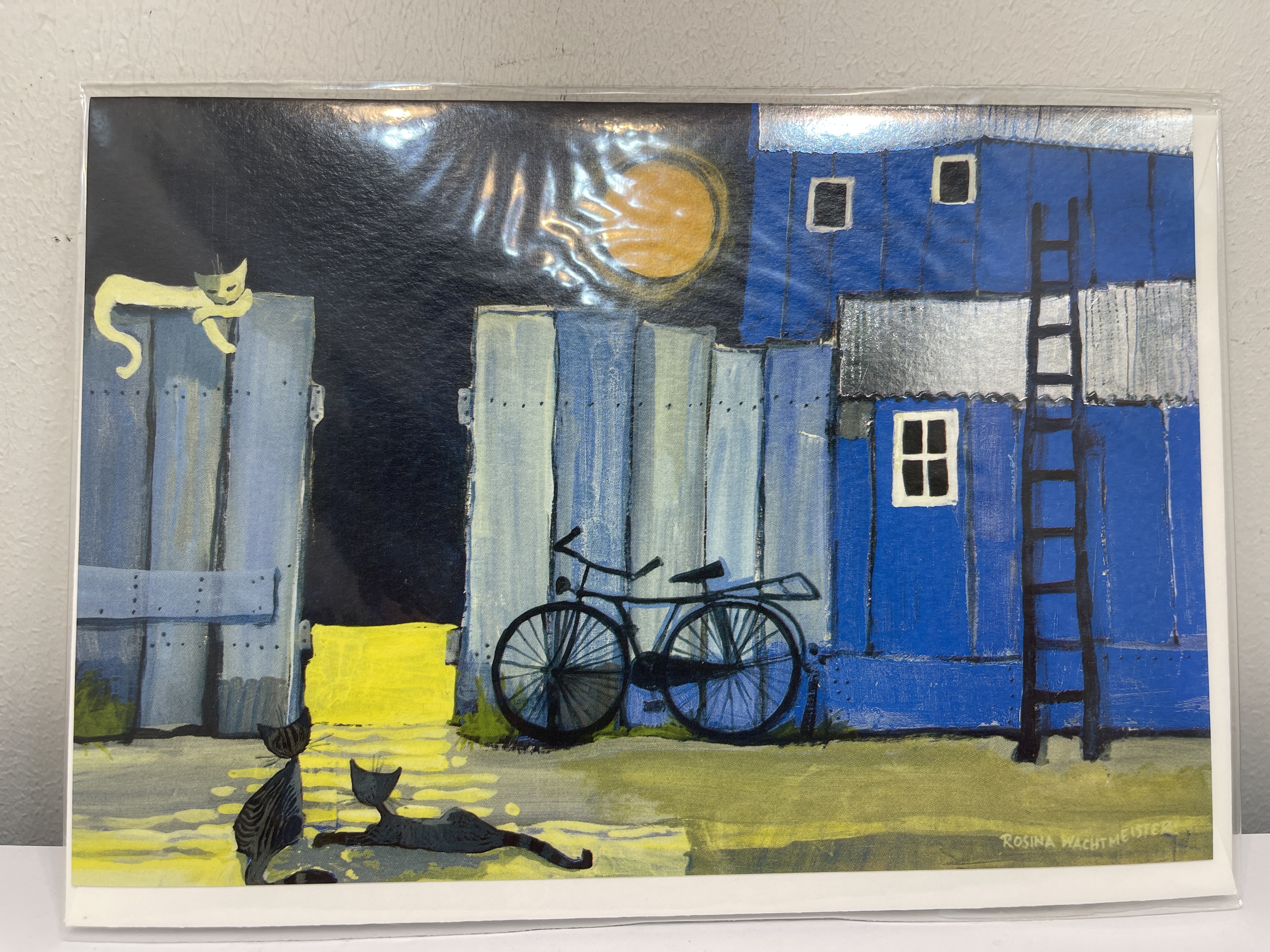 Rosina Wachtmeister 66-987-19-9 Grußkarten Set 5 Stück je 17,5 cm - Unbenutzt 