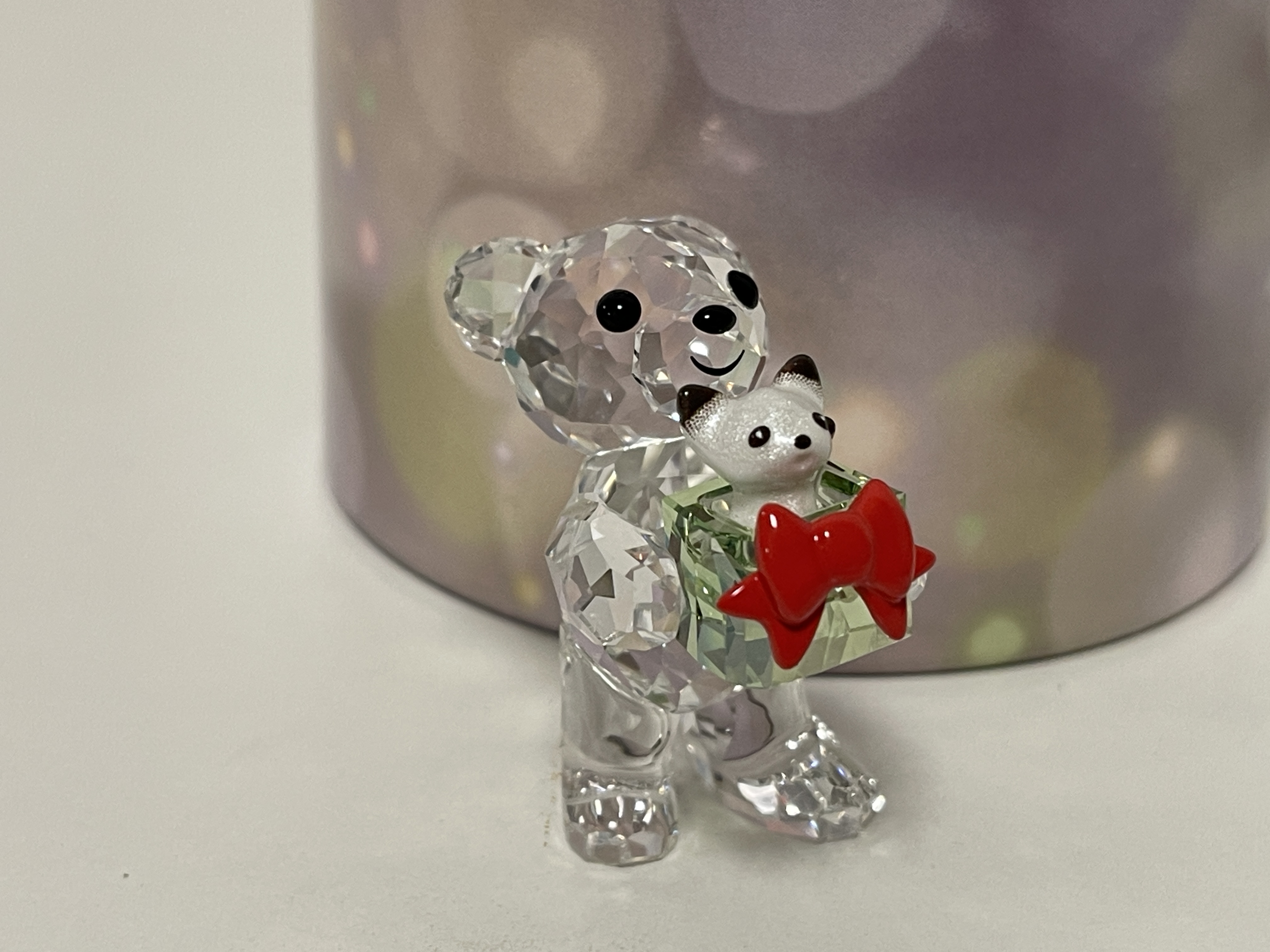 Swarovski Figur 5058935 Kris Bär 2014 Weihnachten 3,9 cm. Ovp - Zertifikat - Top Zustand 