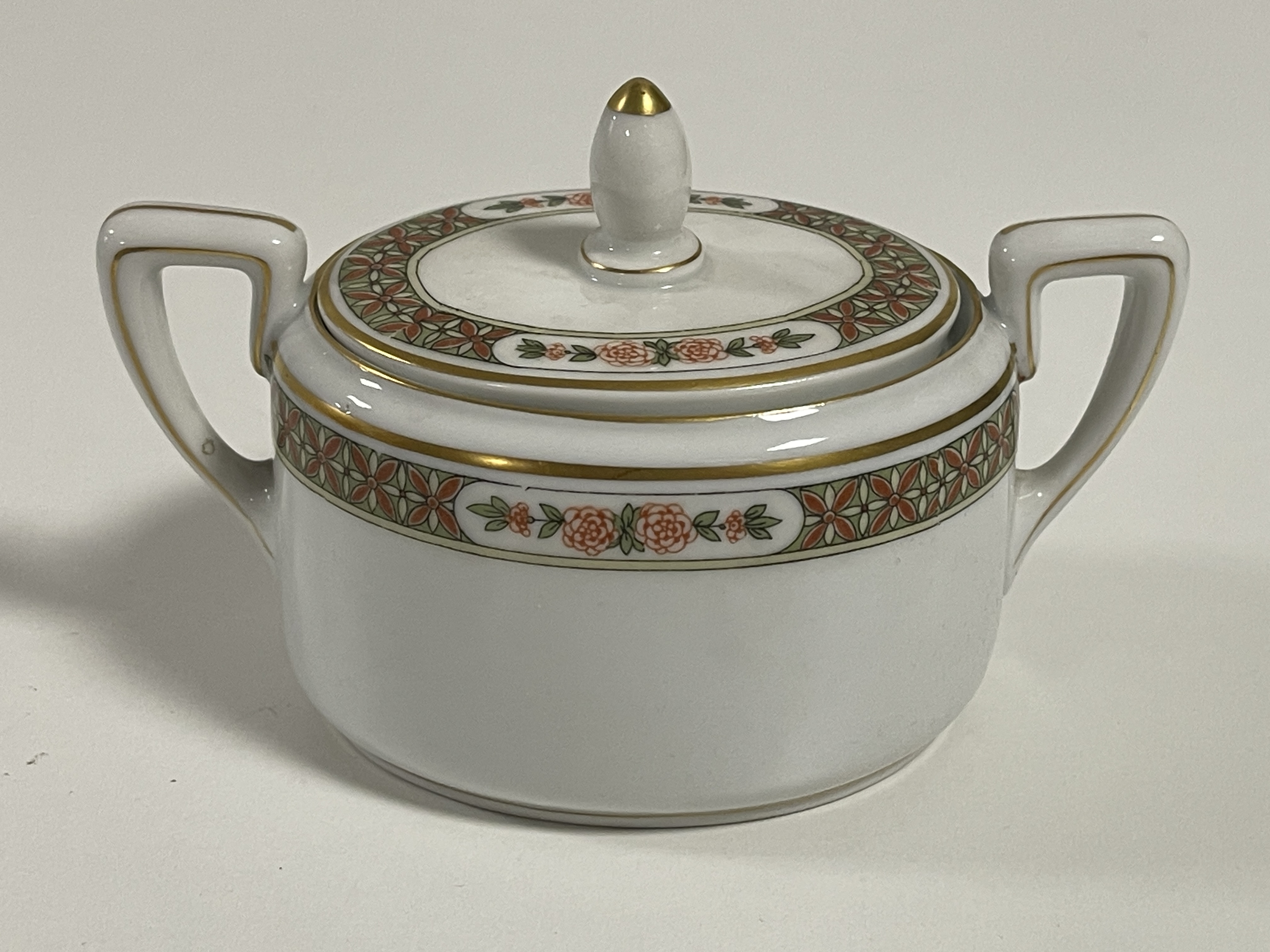Rosenthal Porzellan Deckeldose 13 x 8 cm - Top Zustand 