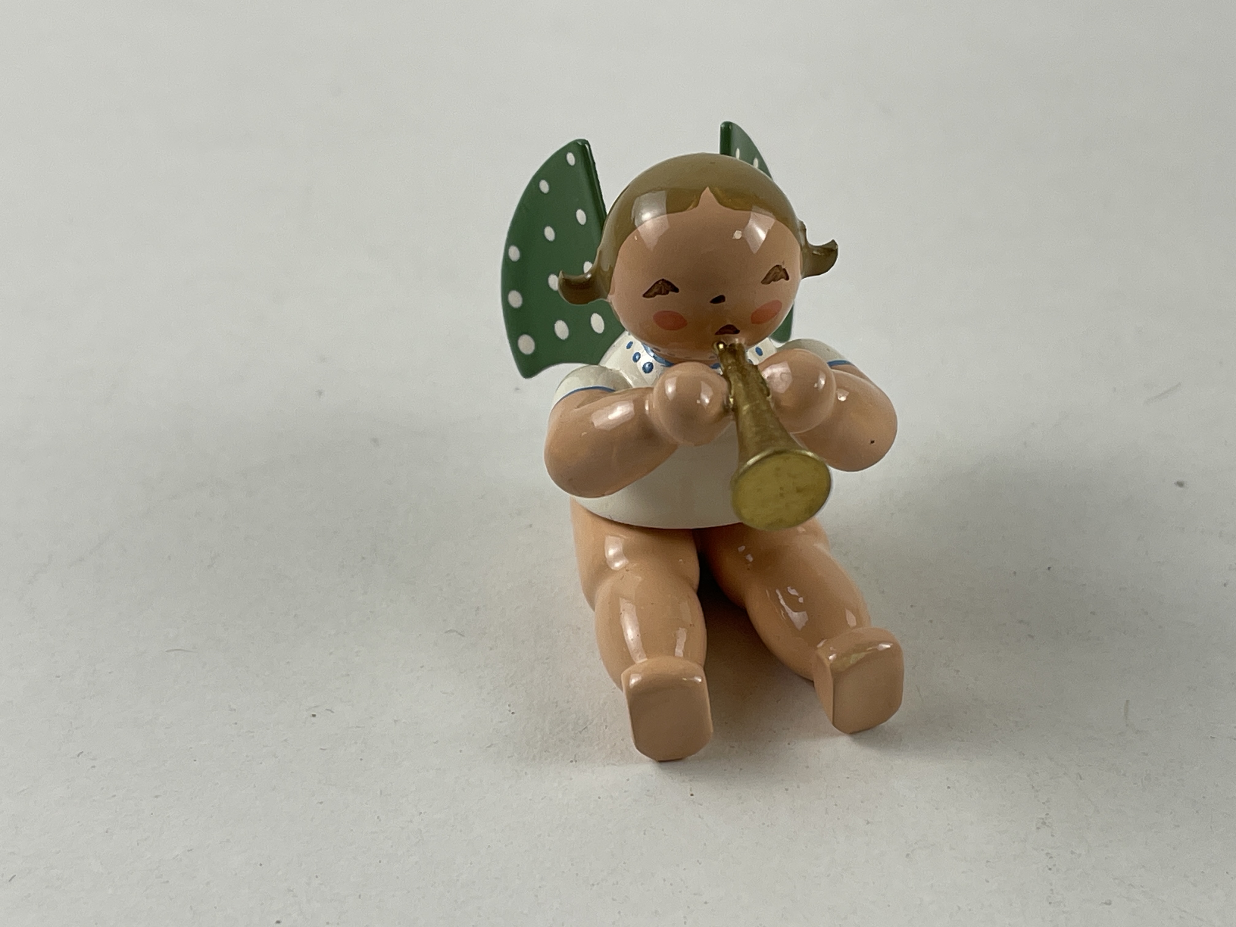 Wendt und Kühn Erzgebirge Figur Engel 4 cm. Top Zustand   