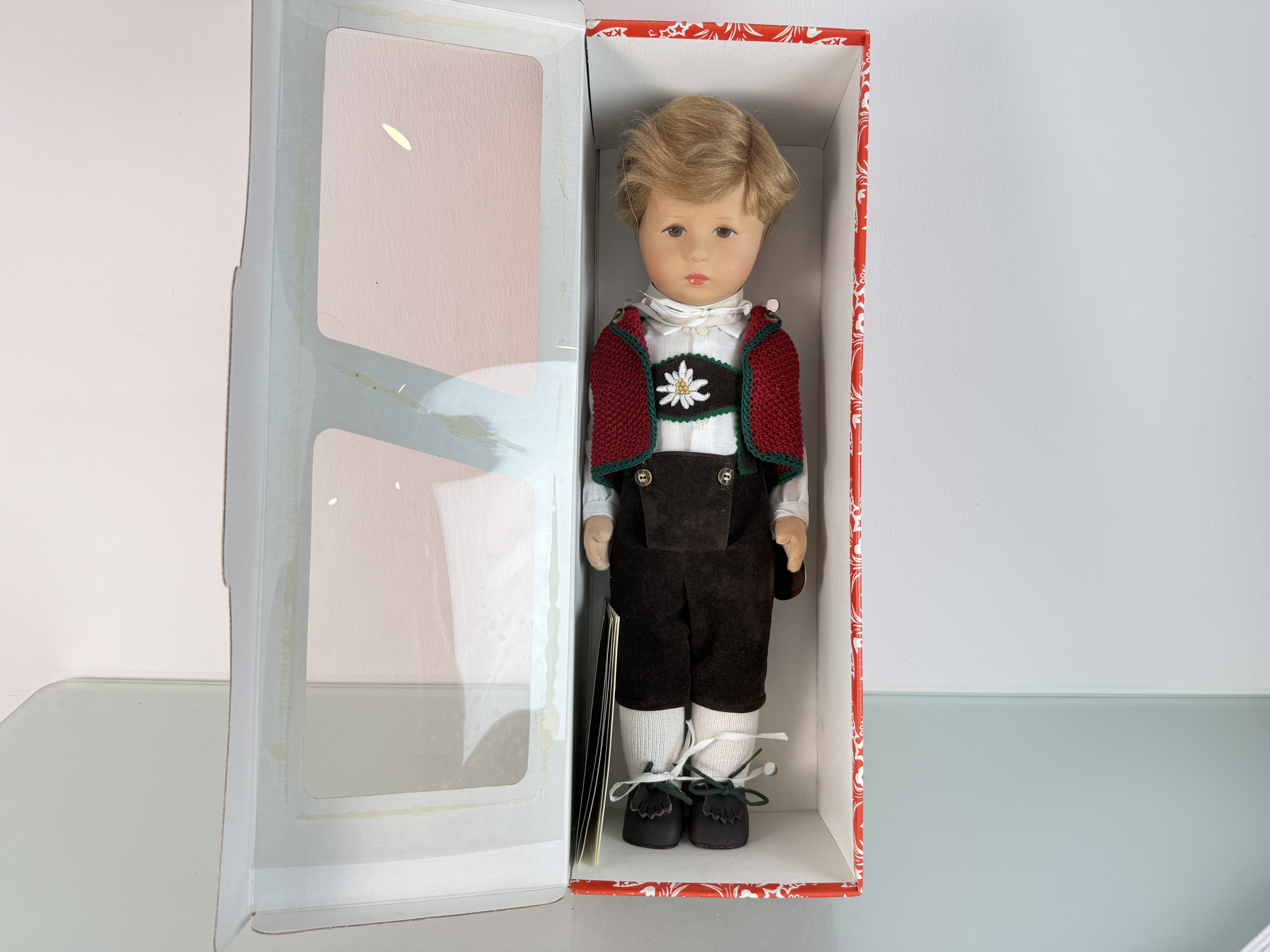 Käthe Kruse Puppe Sammlerpuppe 48 cm Top Zustand Siehe Fotos 