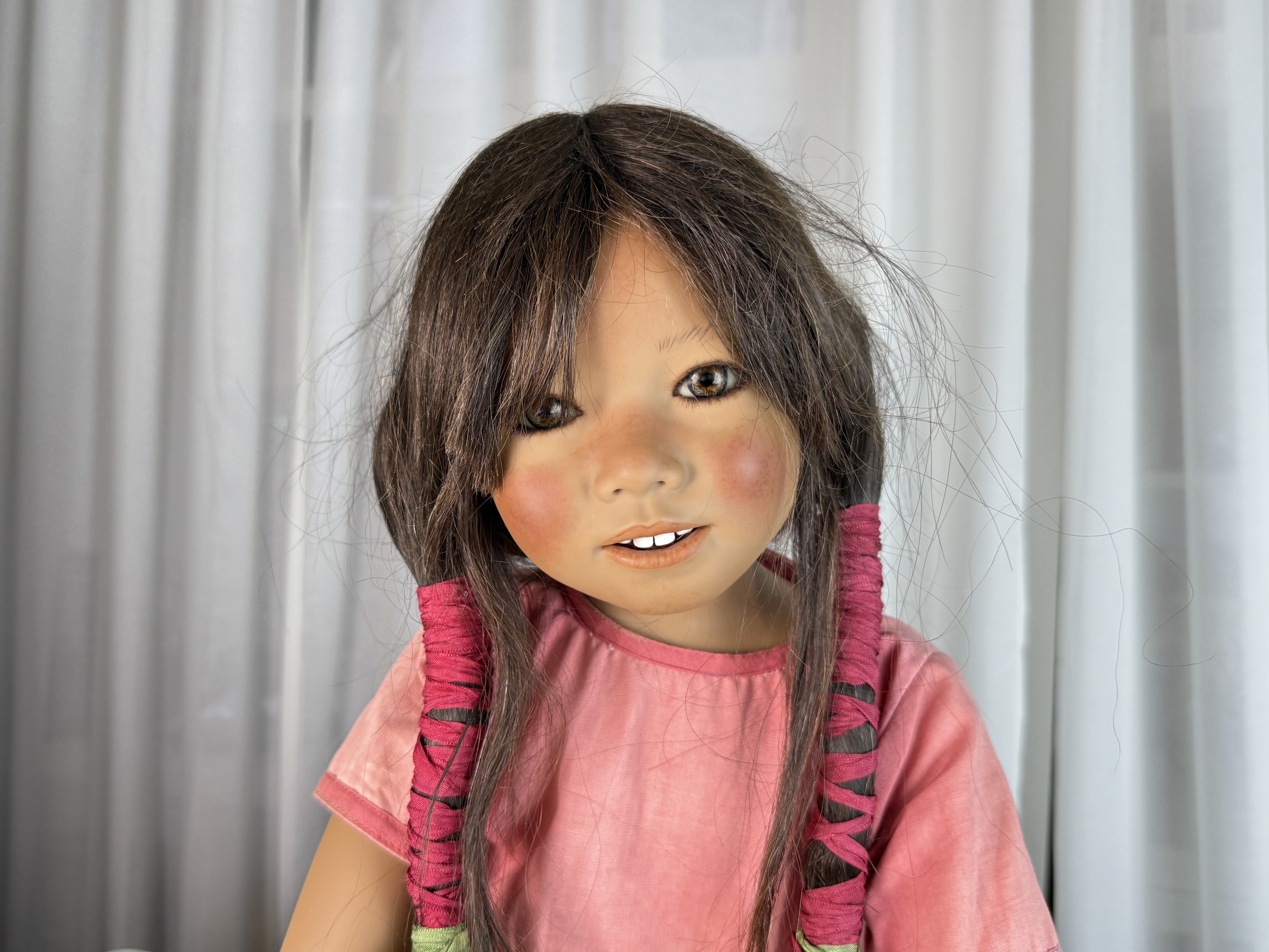 Annette Himstedt Puppe 89 cm. Top Zustand.  