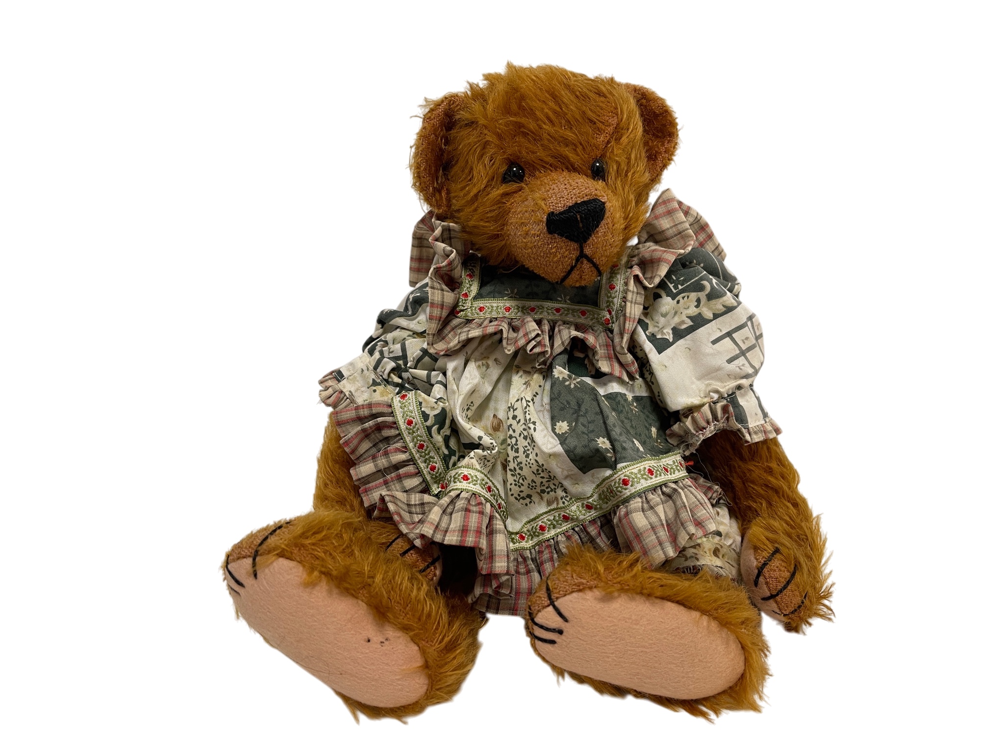 Künstlerbär Teddybär 33 cm. Zustand siehe Fotos 