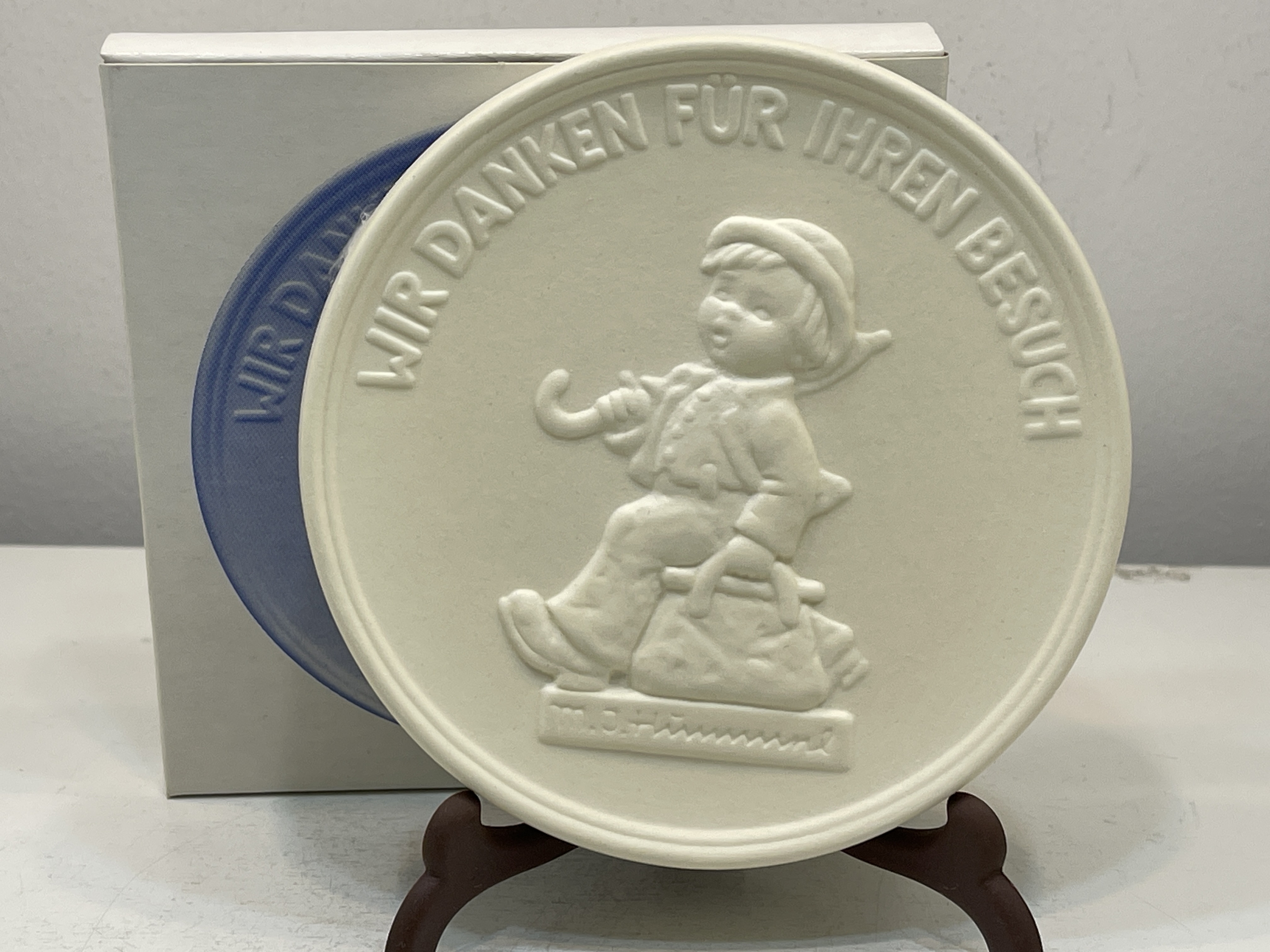  M.I. Hummel Plakette Ø 10 cm. 1 Wahl. Top Zustand.  