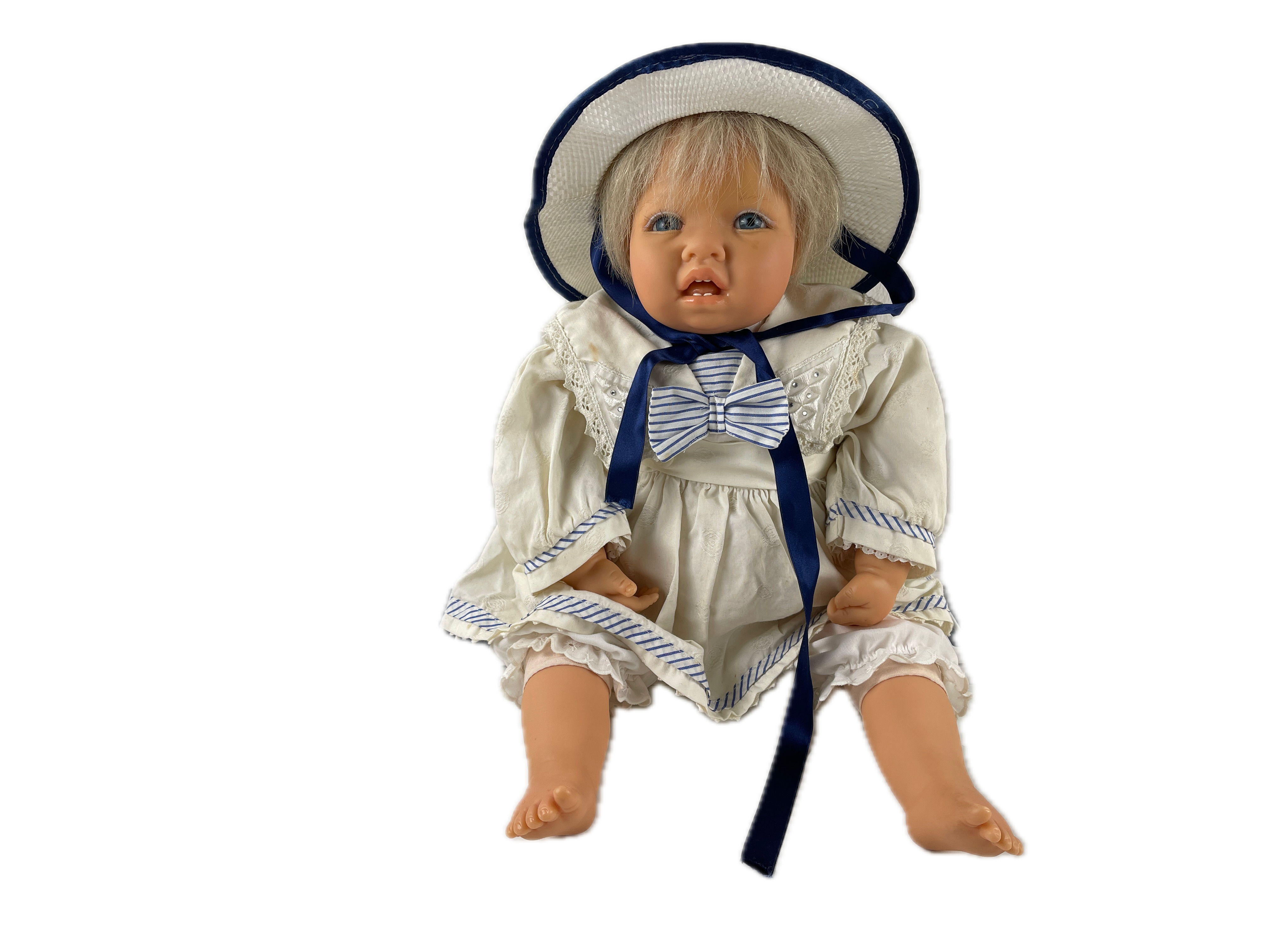 Künstlerpuppe Götz Carin Lossnitzer Vinyl Puppe 46 cm. Zustand siehe Fotos