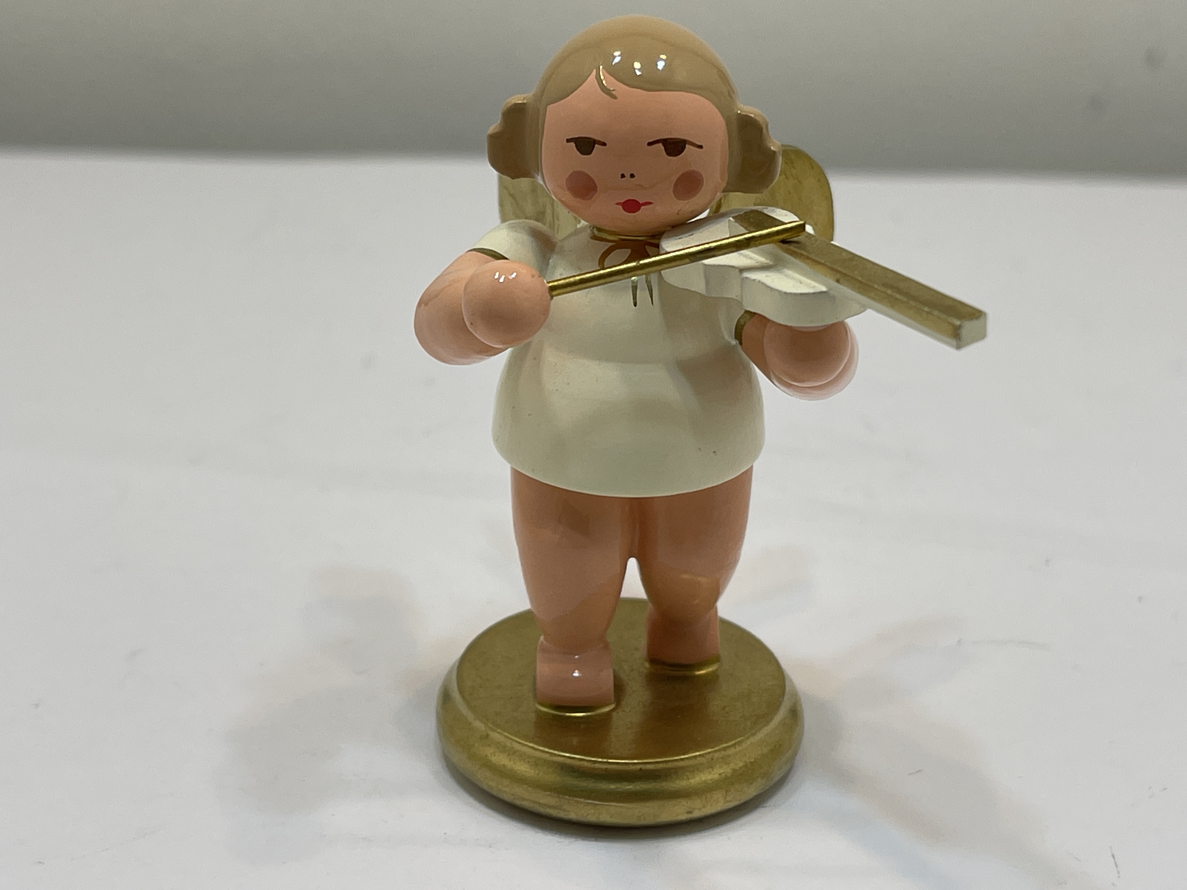 Erzgebirge Figur Christian Ulbricht Engel 6,5 cm. Top Zustand     