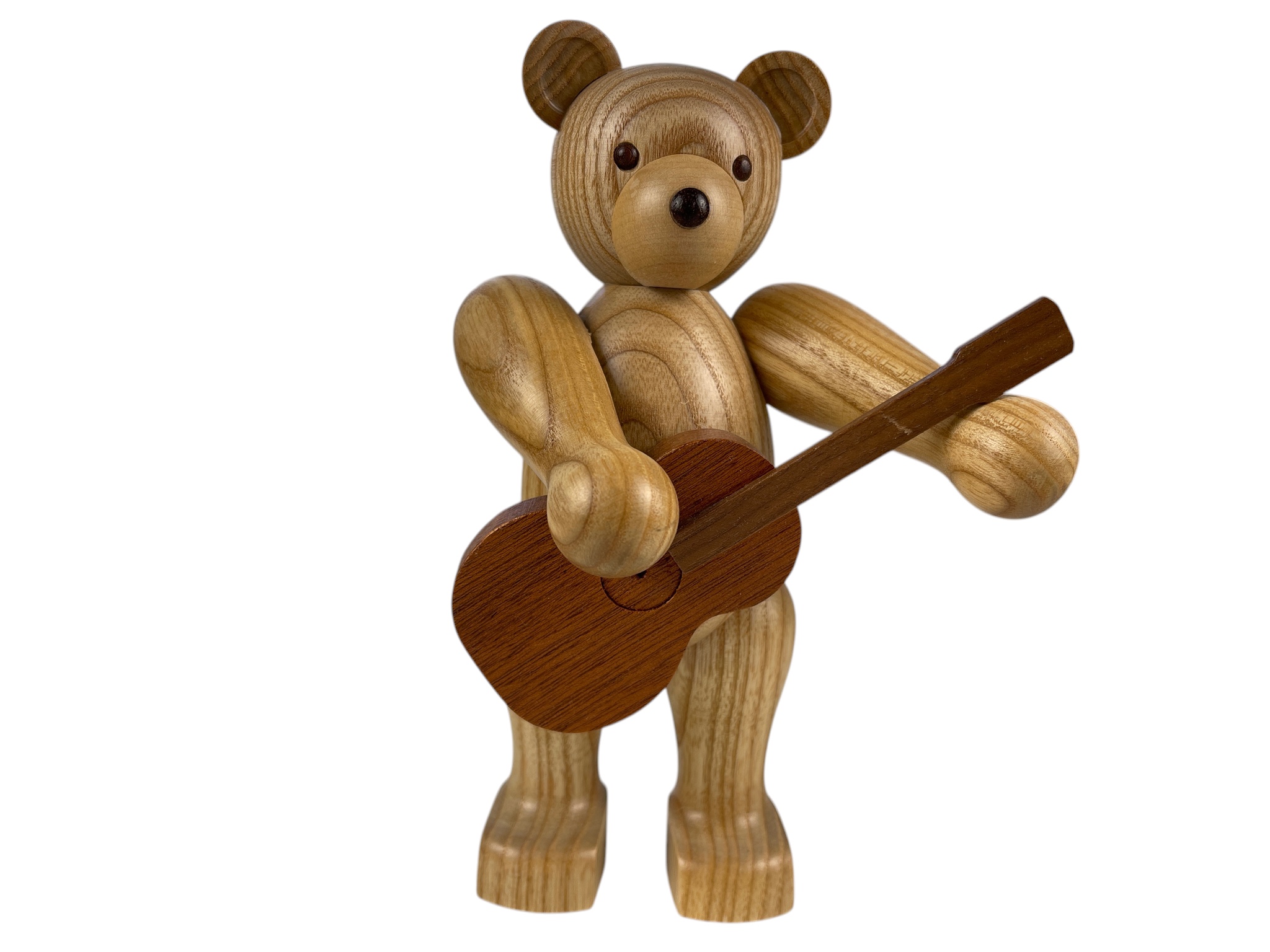 Erzgebirge Seiffener Figur Teddybär 19,5 cm. Top Zustand