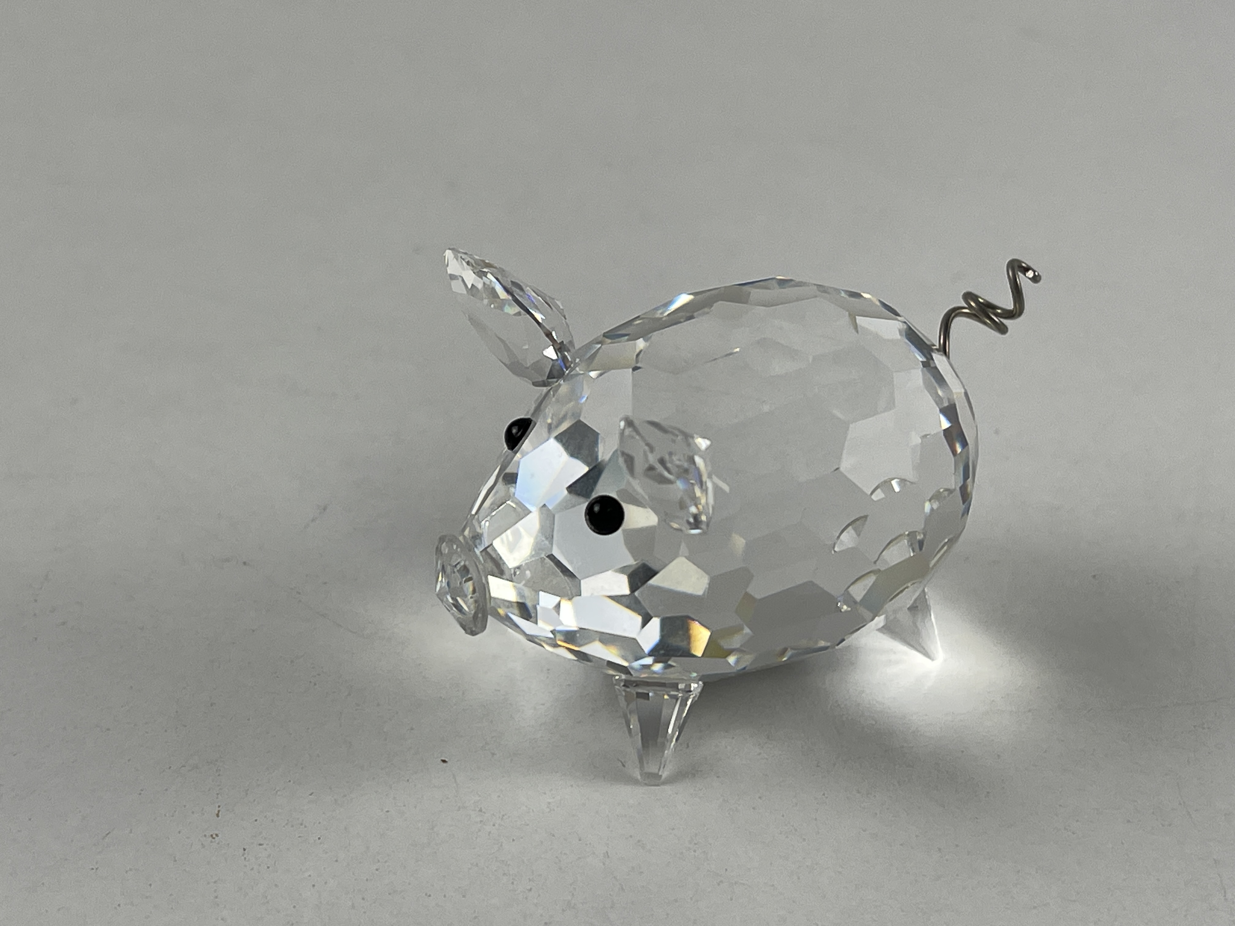  Swarovski Figur 010031 Schwein 6 cm. Top Zustand.    