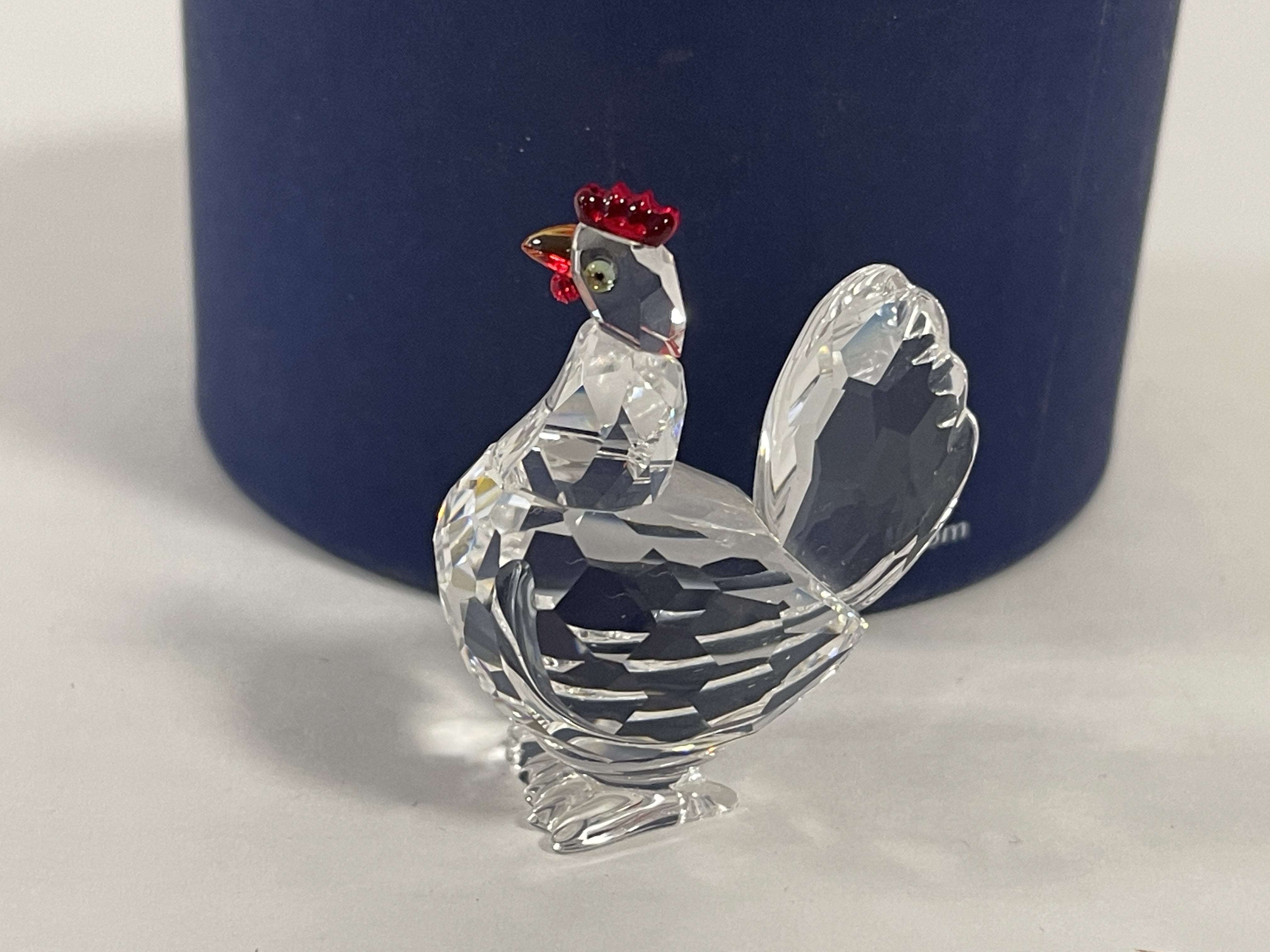 Swarovski Figur 608721 Kristall Henne 4,5 cm. Ovp & Zertifikat. Top Zustand 