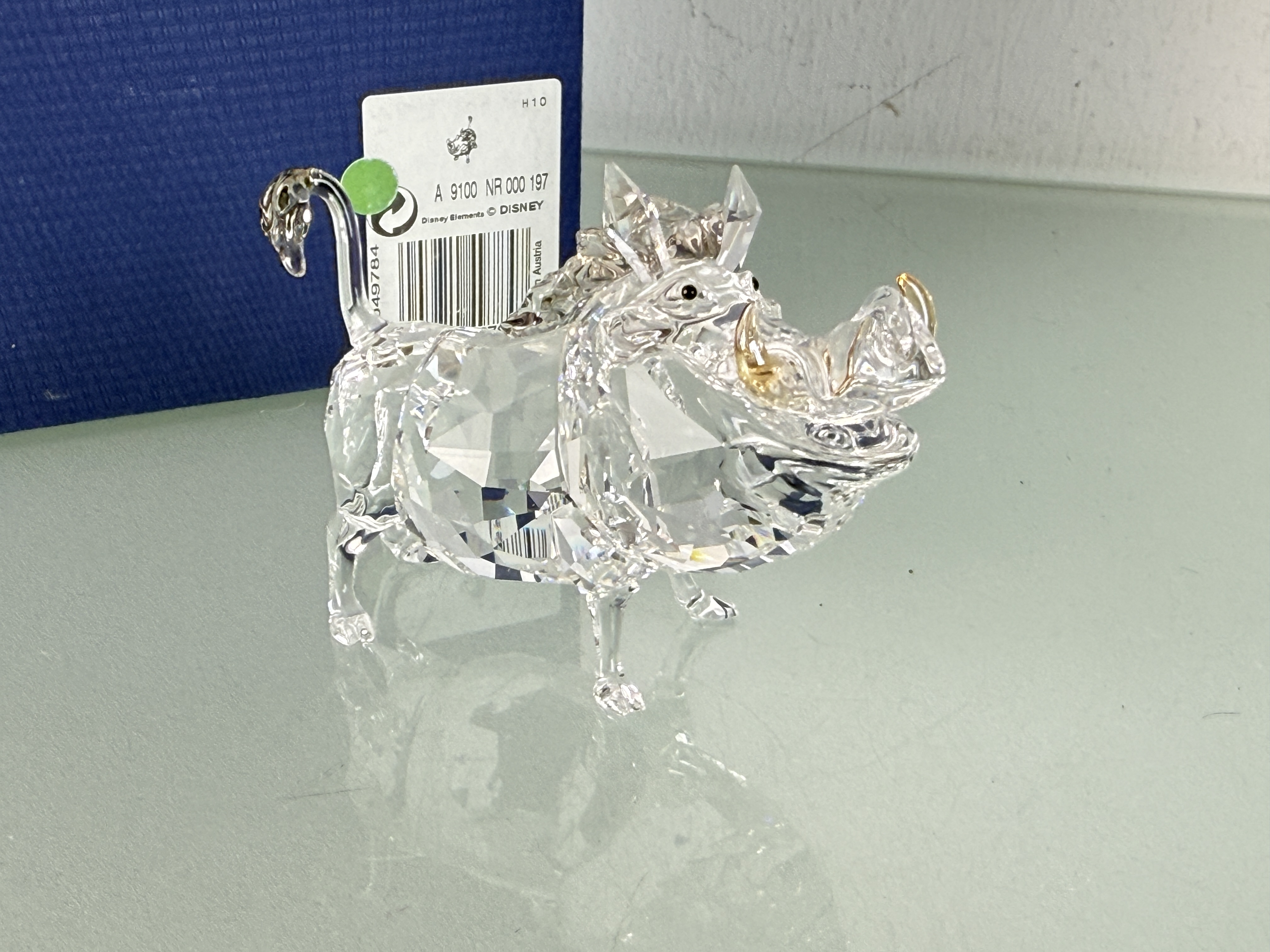  Swarovski Figur 1049784 Disney Pumba 9,2 cm Ovp Zertifikat Top Zustand  