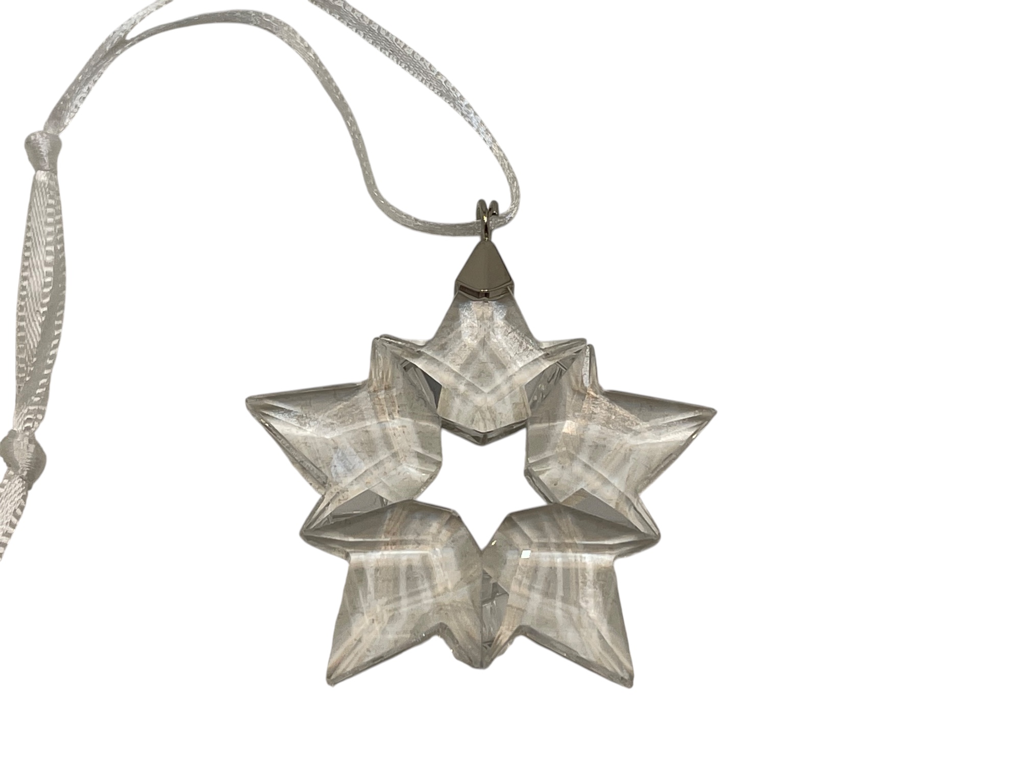 Swarovski Weihnachtsstern Ornament 5 cm Top Zustand 