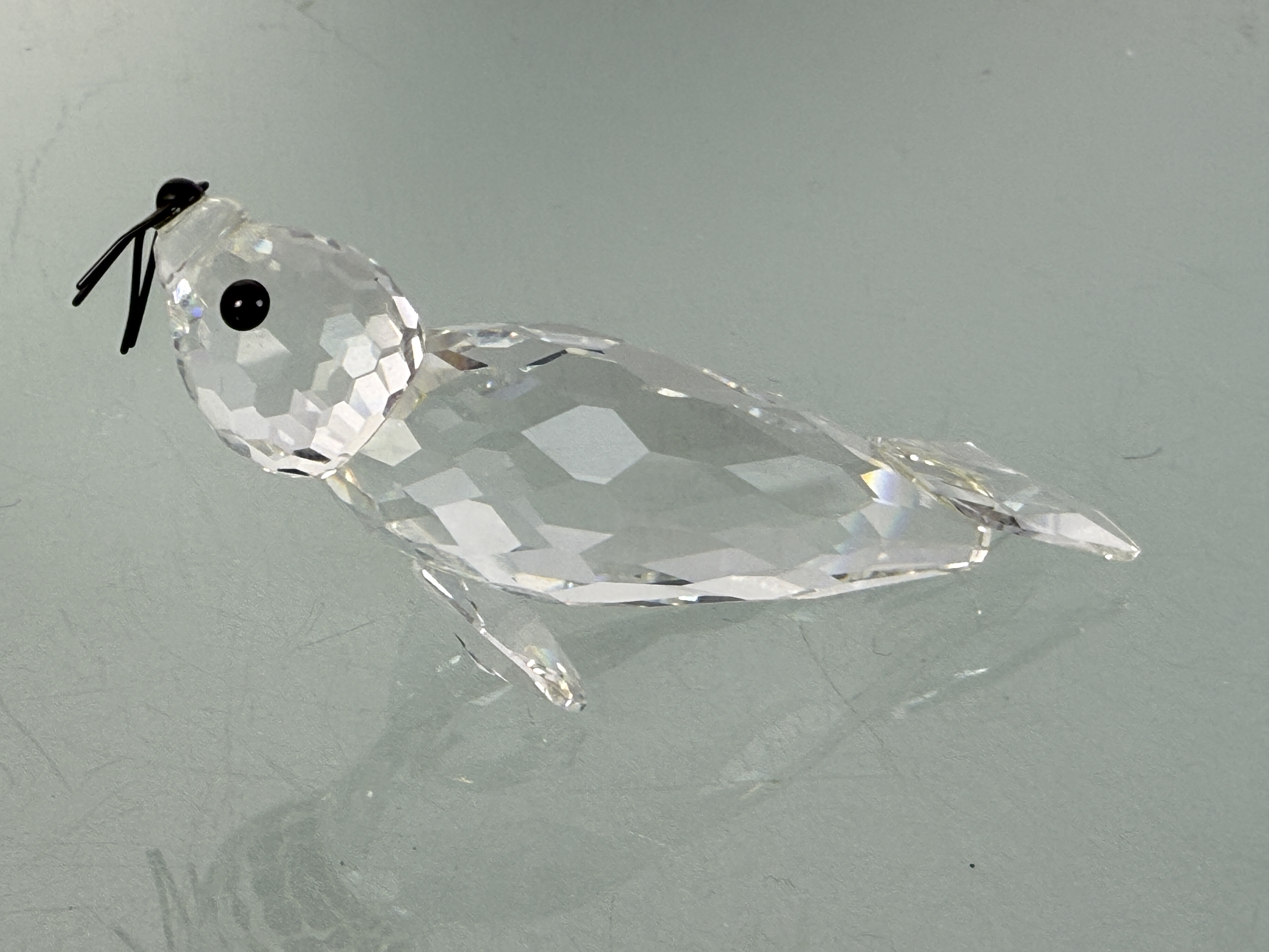 Swarovski Figur 012261 Großer Seehund Robbe 10 cm. Ovp Zertifikat - Top Zustand. 