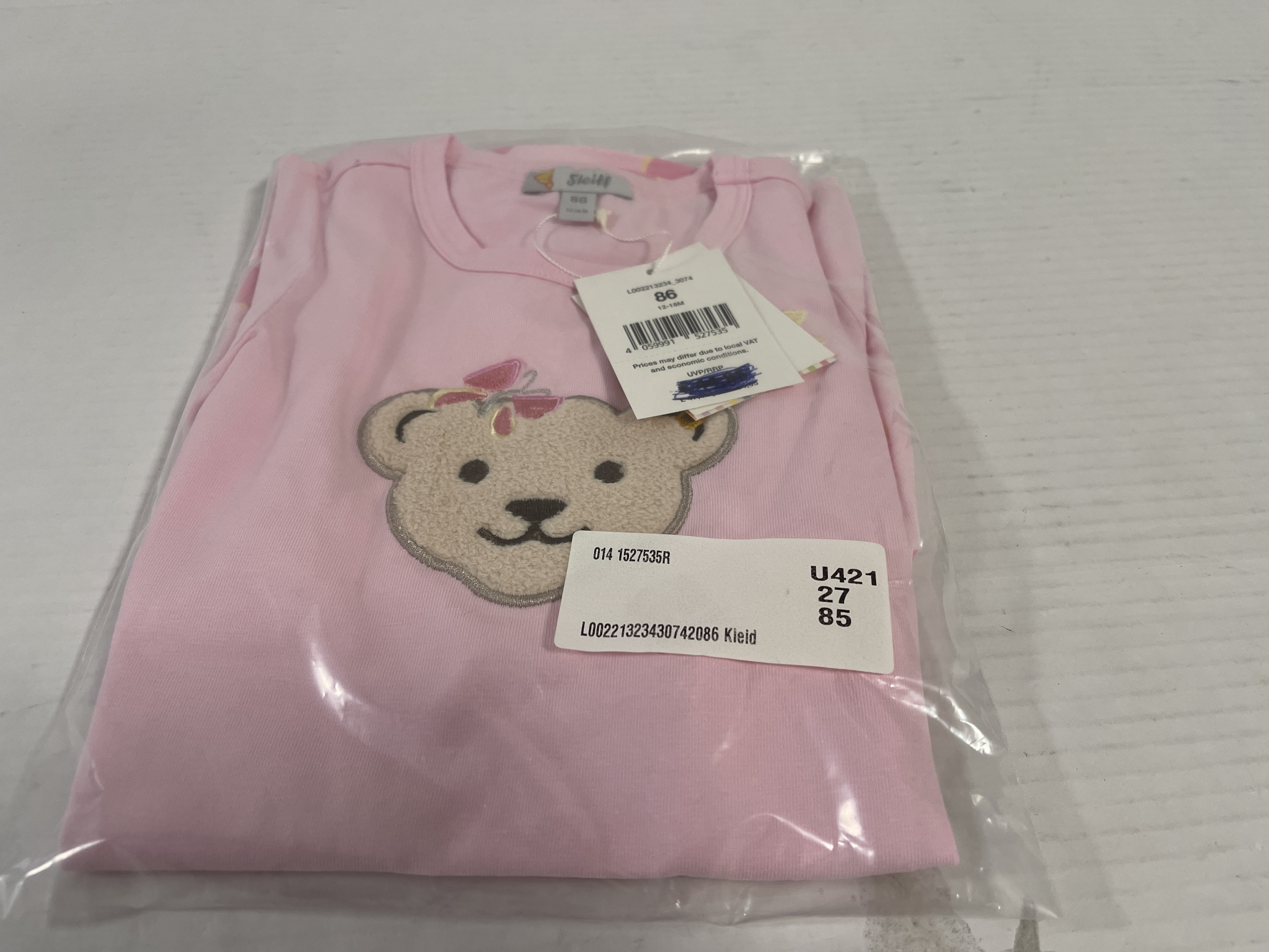 Steiff Baby Bekleidung Kleid für Mädchen Größe 86 - Top Zustand