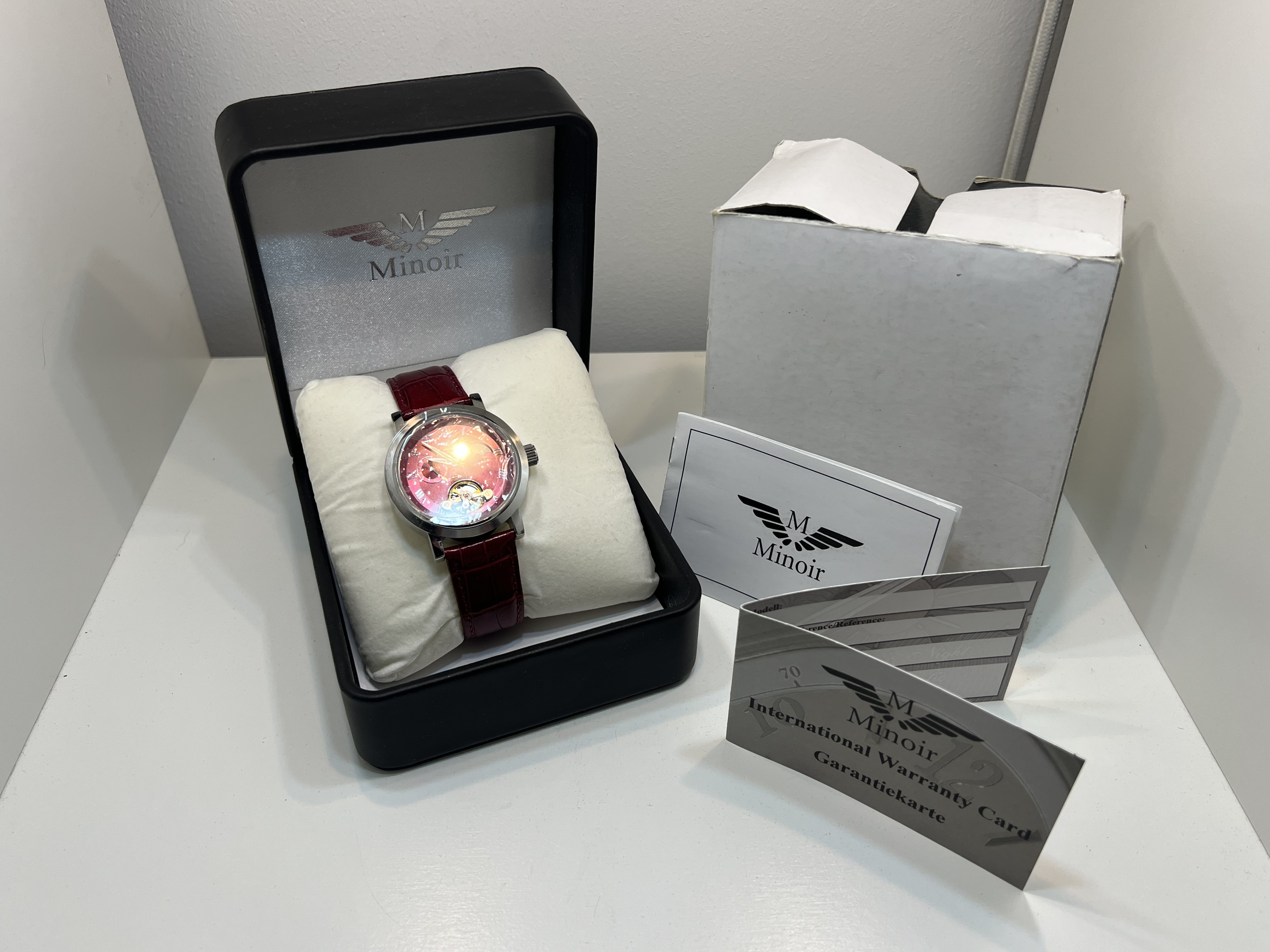 Minoir Automatikwerk Uhr -  Top Zustand