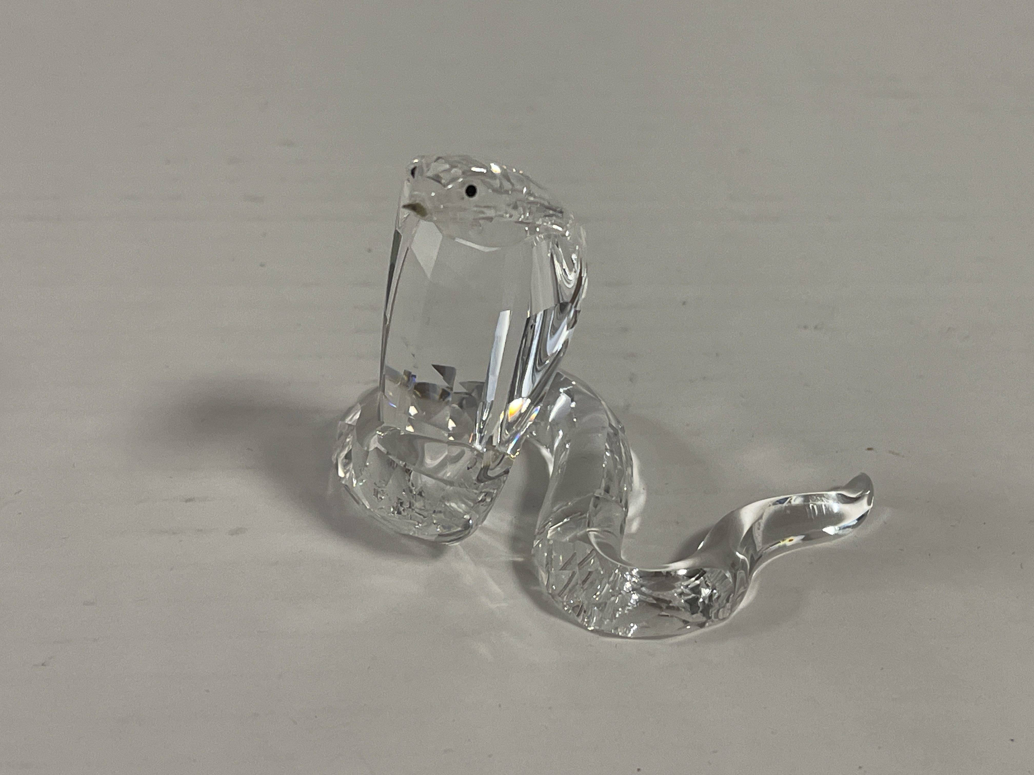  Swarovski Figur 243979 Schlange Cobra 6,5 cm. Top Zustand 