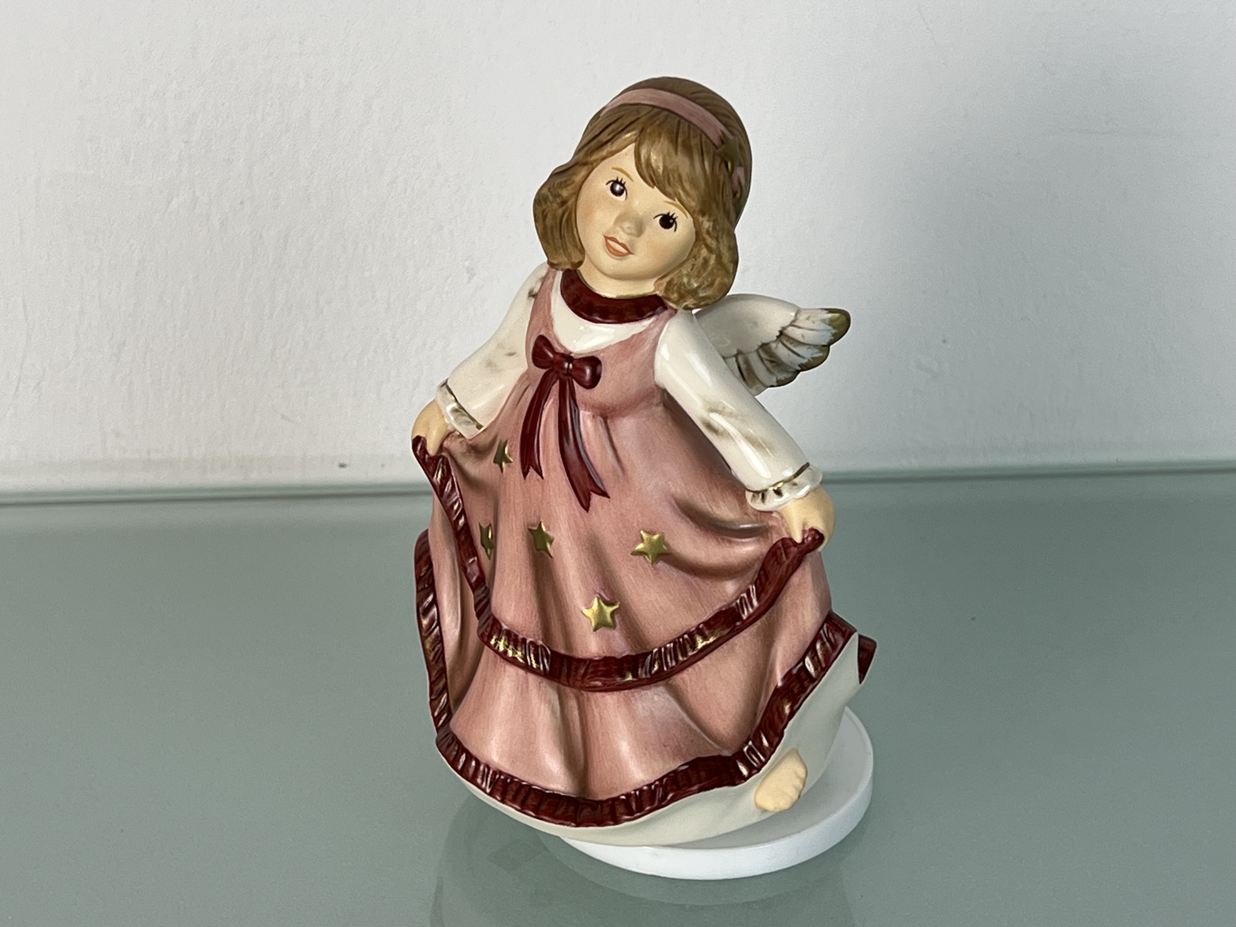 Goebel Figur Engel "Job to the World" 16 cm. Zustand siehe Fotos
