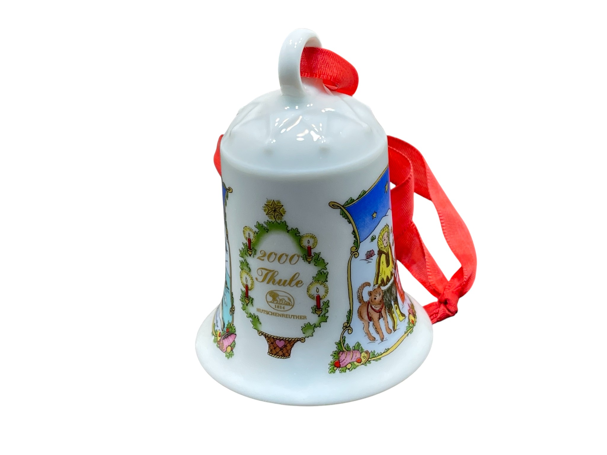 Hutschenreuther 2000 Weihnachtsglocke  7 cm. Top Zustannd. 