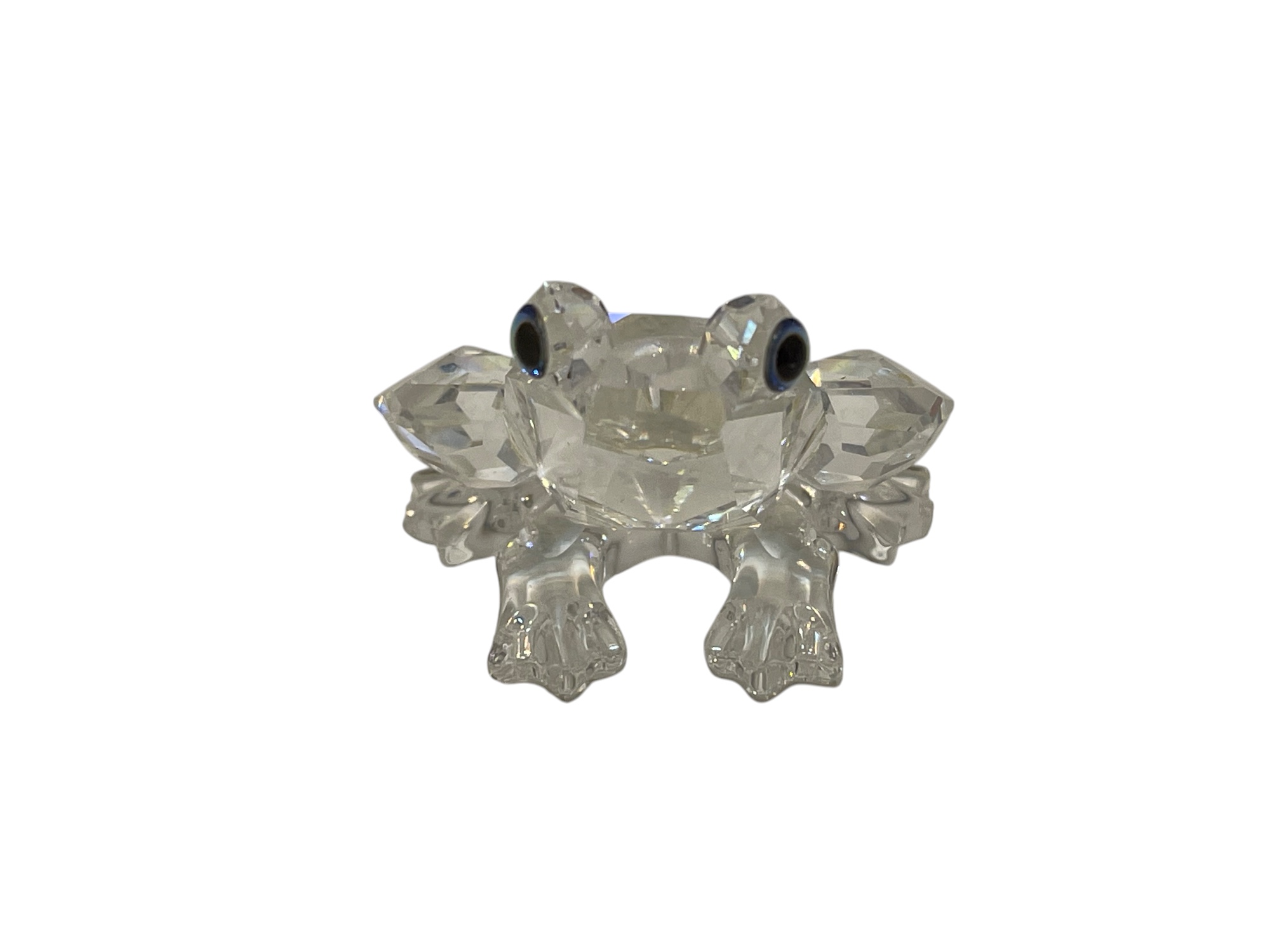  Swarovski Figur Kristall 183113 Frosch Groß 3,5 cm. Top Zustand     
