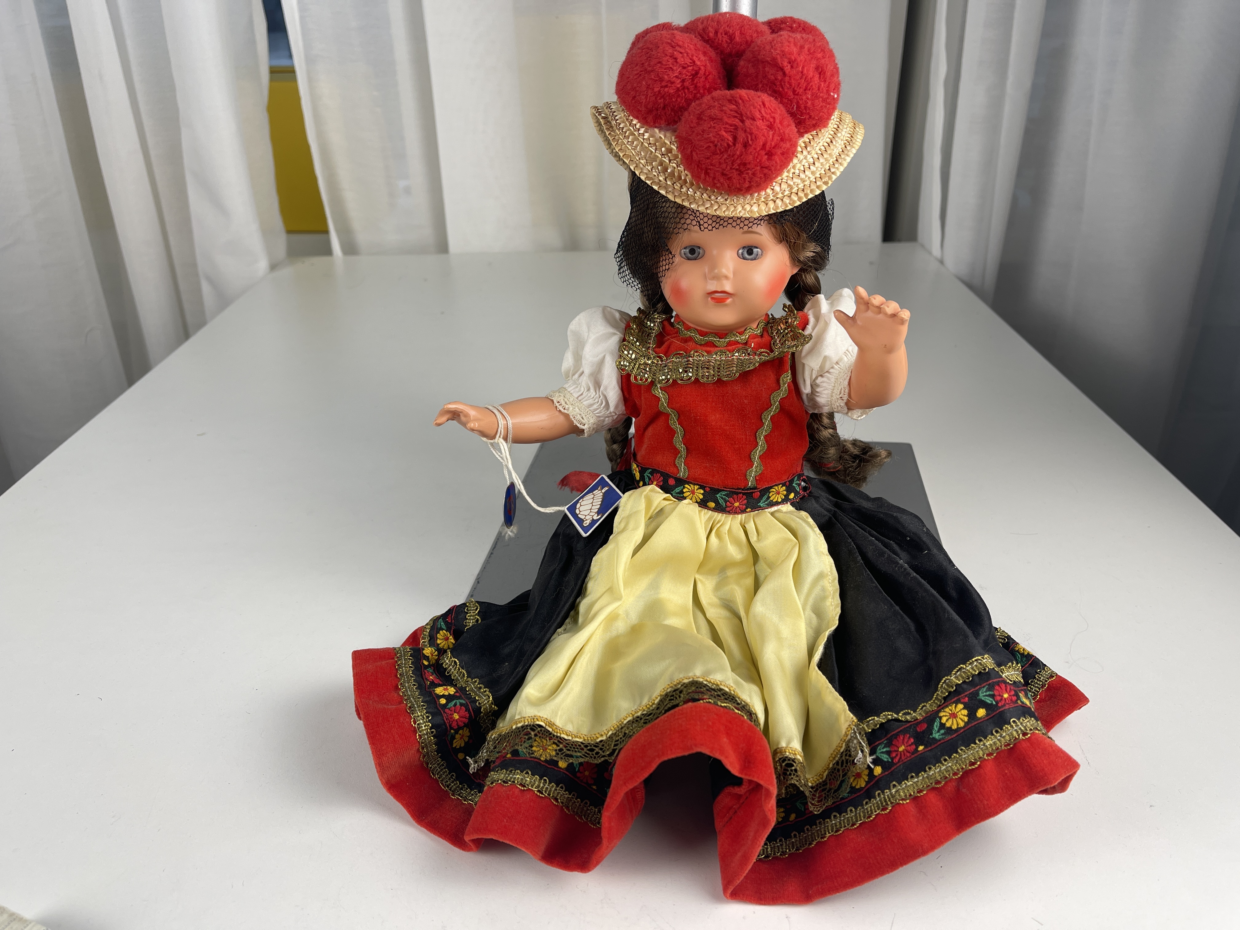 Schildkrötpuppe Tortulon Puppe 34 cm. Top Zustand.  