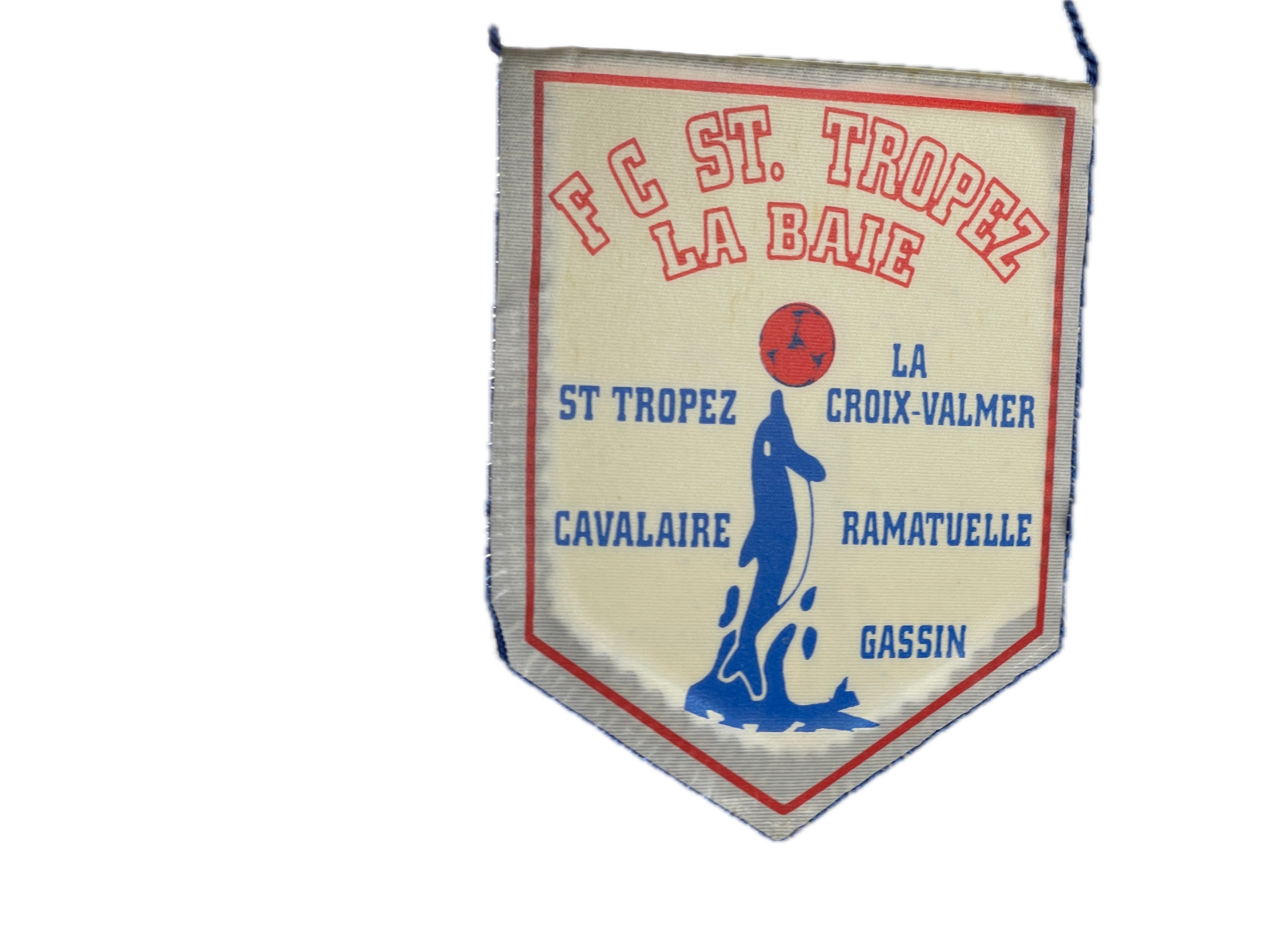 Sammler Wimpel FC St. Tropez 10 cm - Top  Zustand