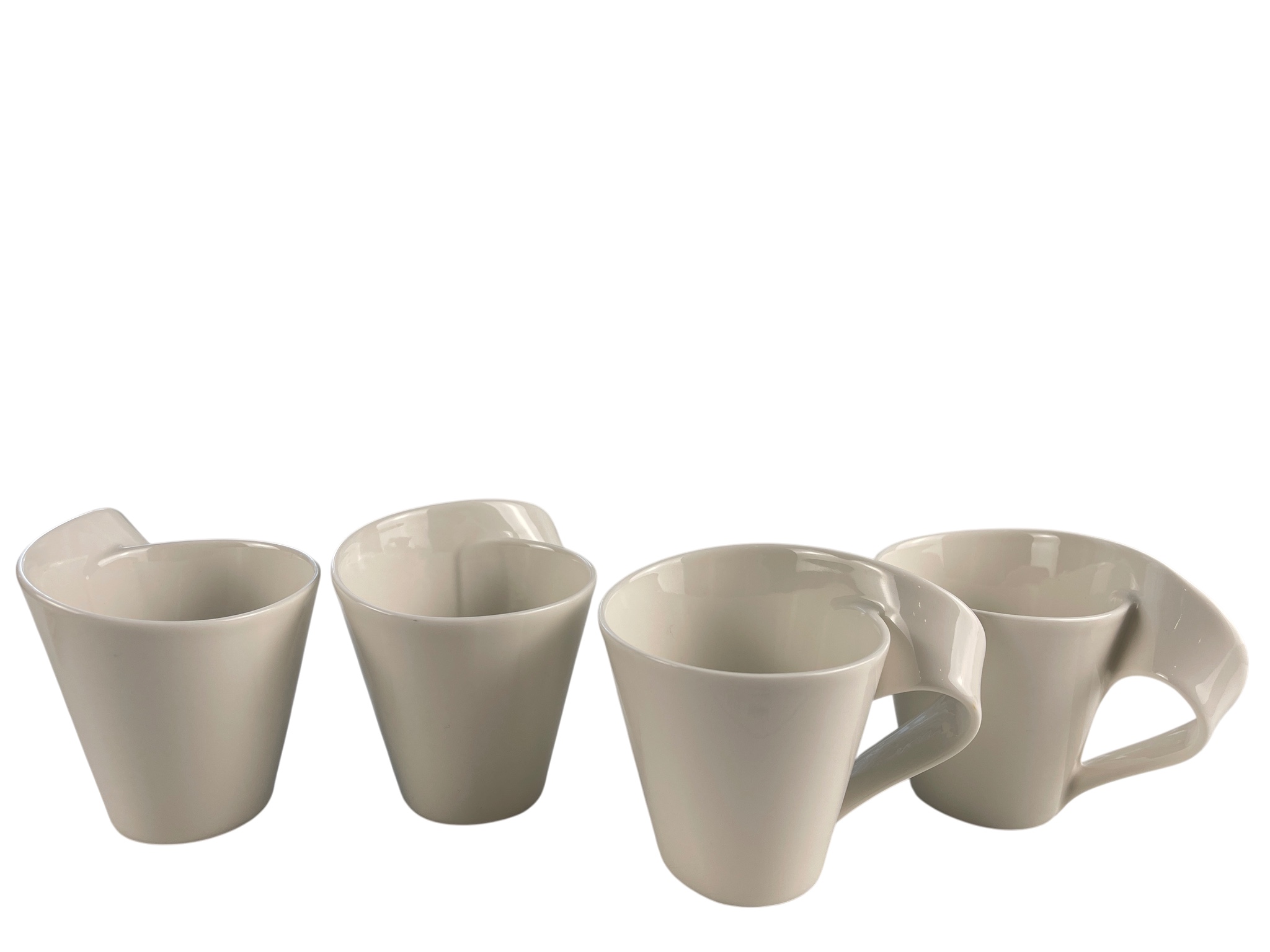 Villeroy & Boch Porzellan New Wave Tasse 4 Stück je 9 x 4 cm 1 Wahl Top Zustand 