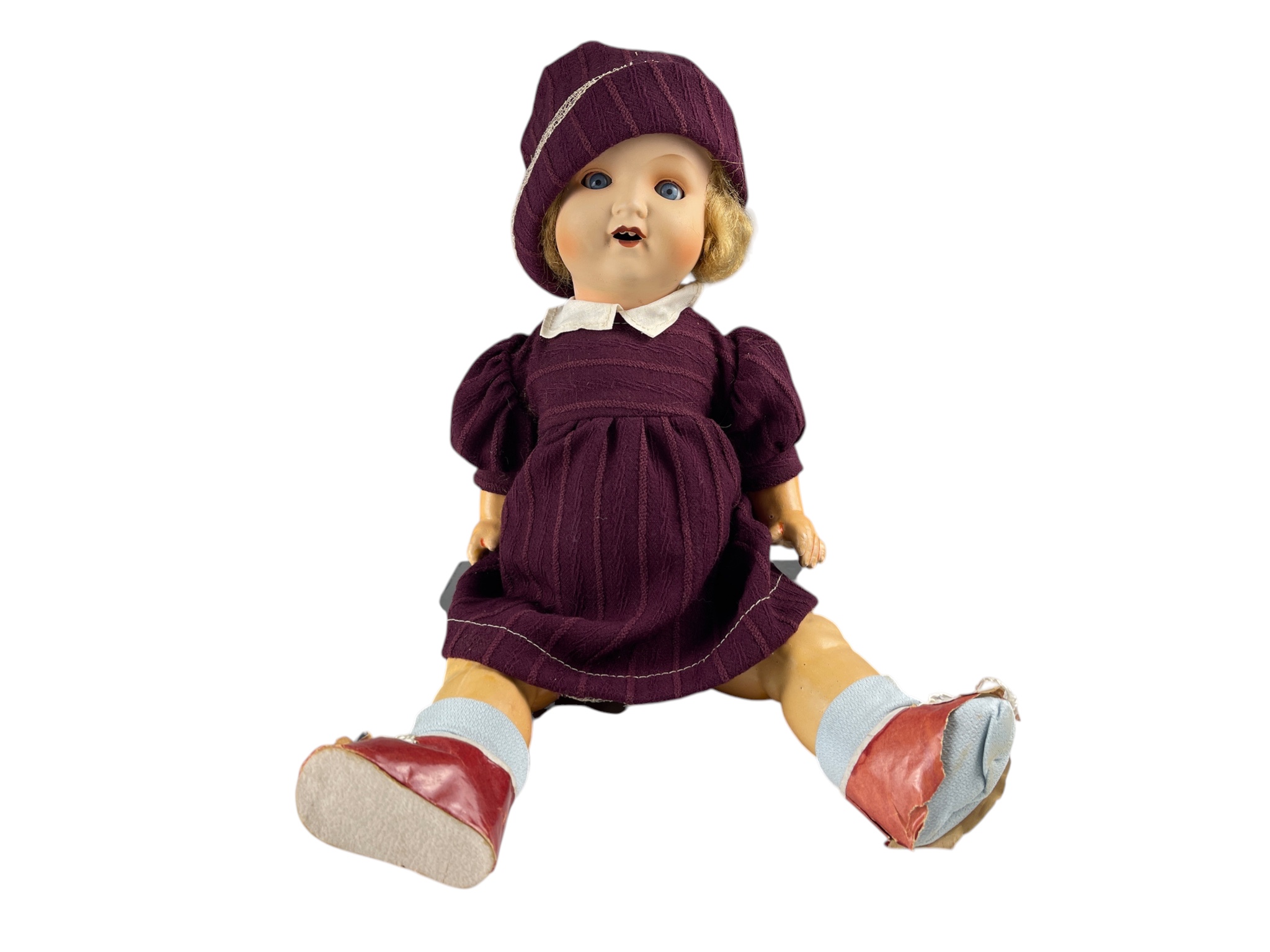 Alte Armand Marseille Porzellankopfpuppe 38 cm. Zustand Siehe Fotos.