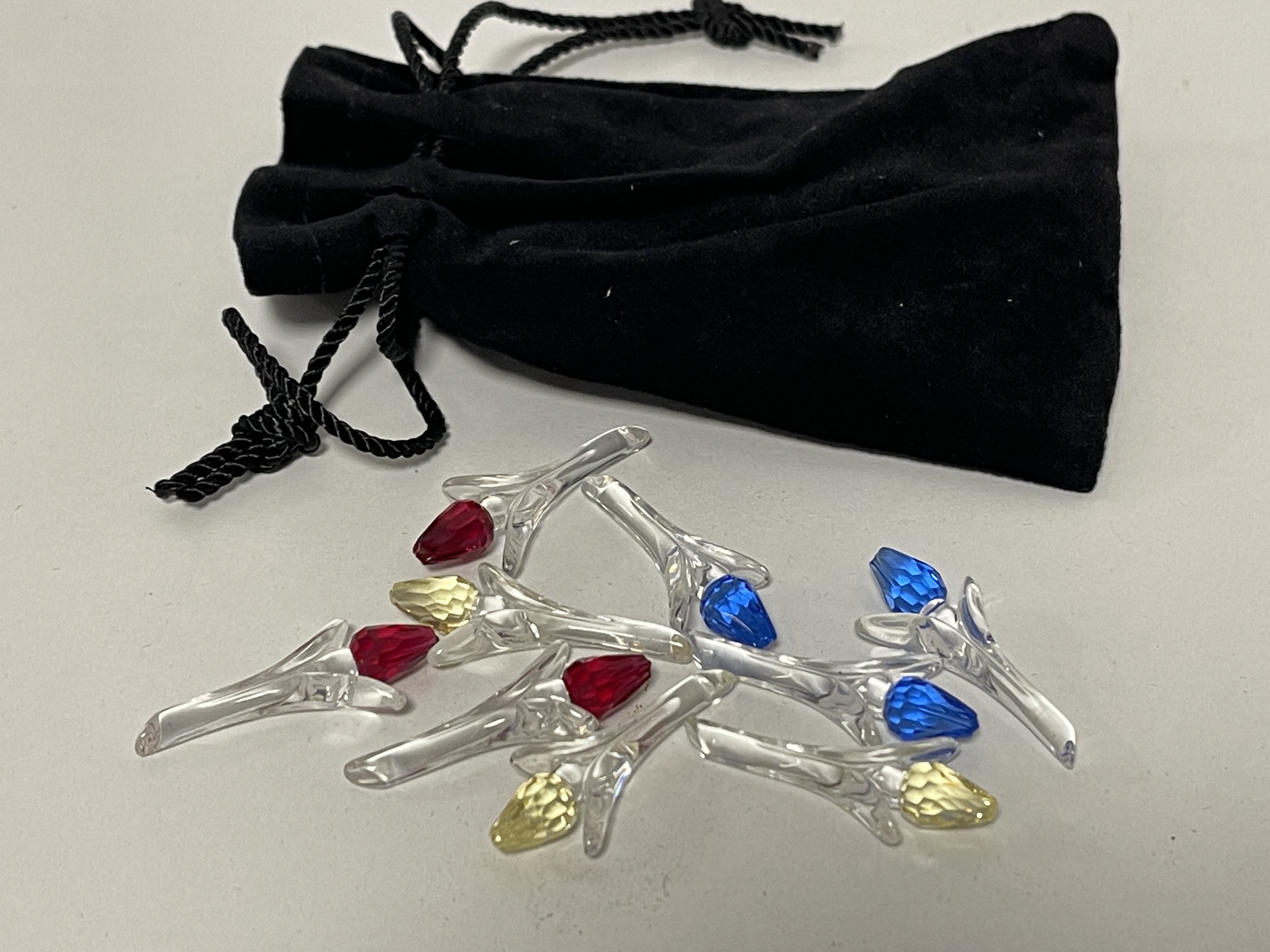 Swarovski Figuren Blumen - kleine Tulpen. Top zustand. 