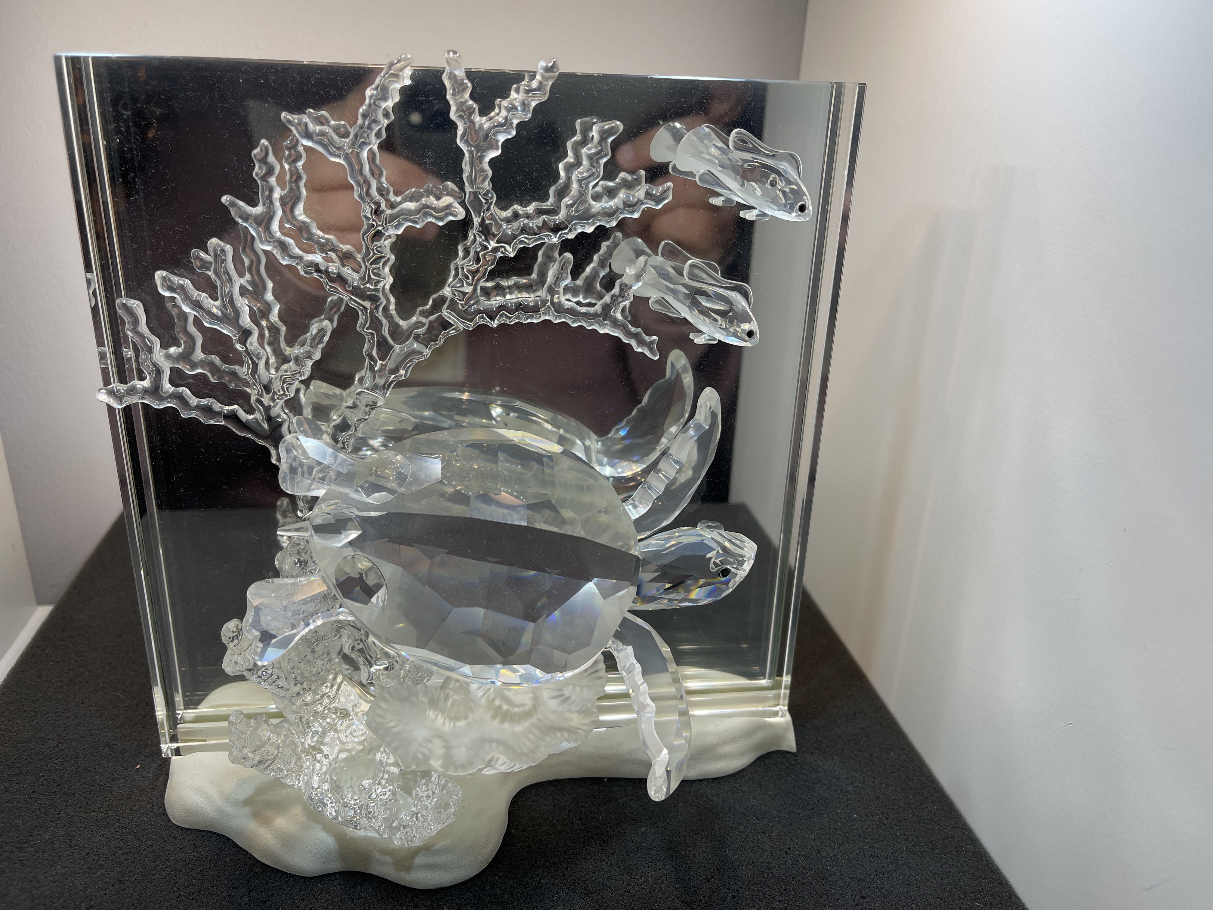 Swarovski Figur 684266 Wonders of the Sea Eternity 20 cm. (Ohne Hintergrundbild) - Top Zustand  