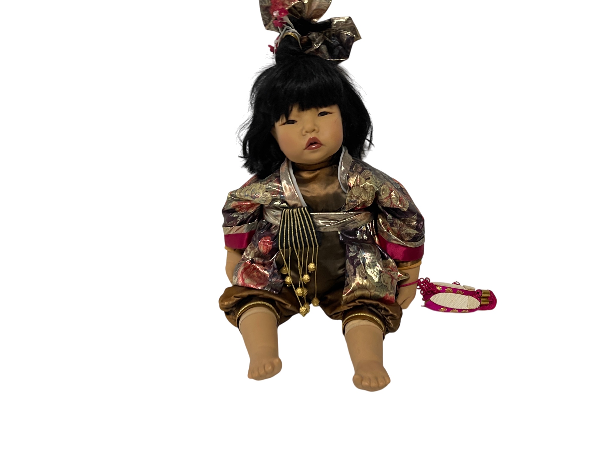 Carin Lossnitzer Künstlerpuppe Vinyl Puppe 49 cm. Top Zustand  
