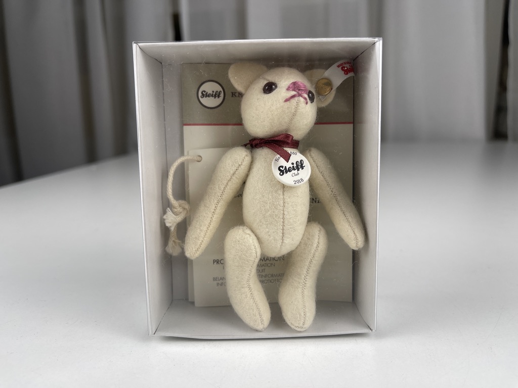 Steiff Tier Teddy Bär Club 2018 Bär. Top Zustand 
