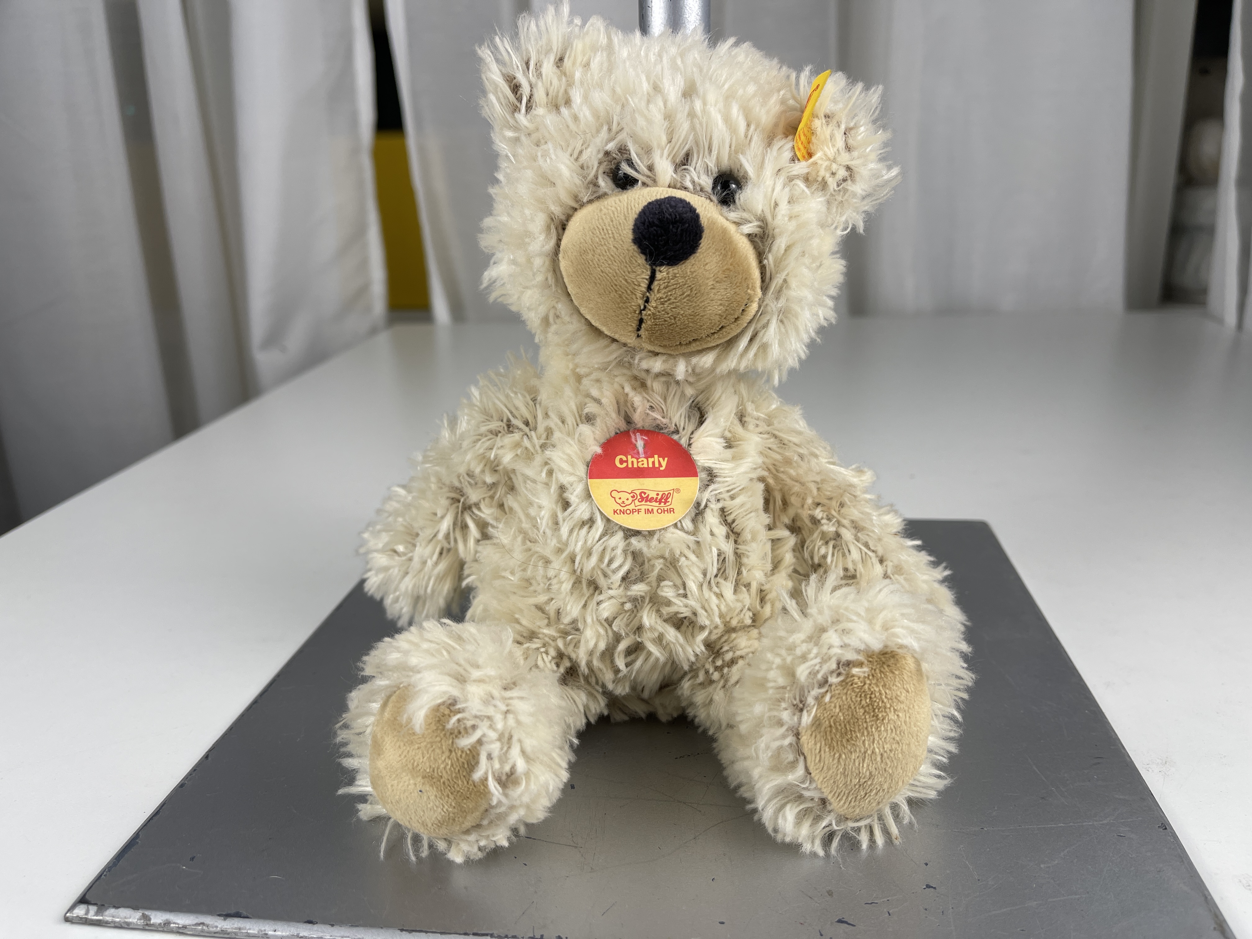 Steiff Tier 012877 Teddy Bär Charly 23 cm. Top Zustand   