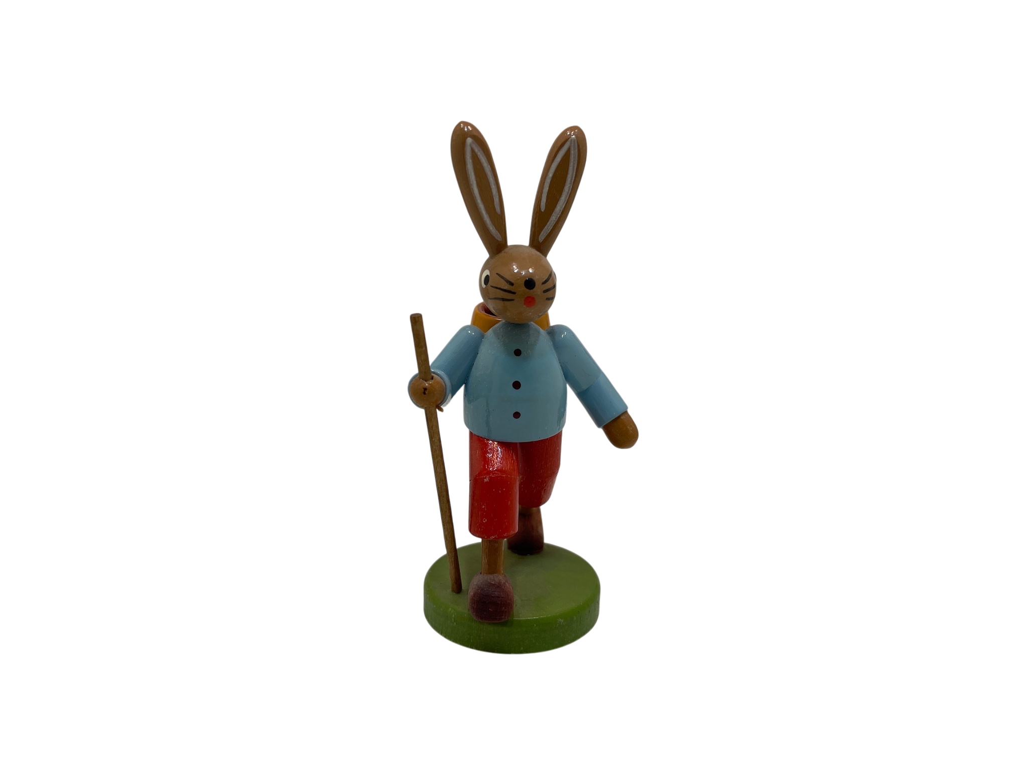 Erzgebirge Figur Hase 9 cm. Zustand siehe Fotos 