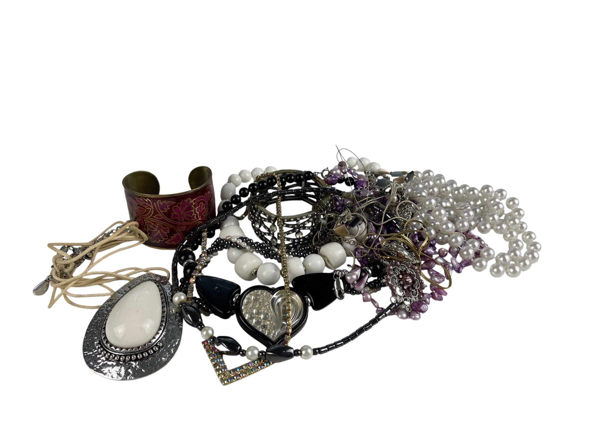 Modeschmuck Konvolut - Zustand siehe Fotos   