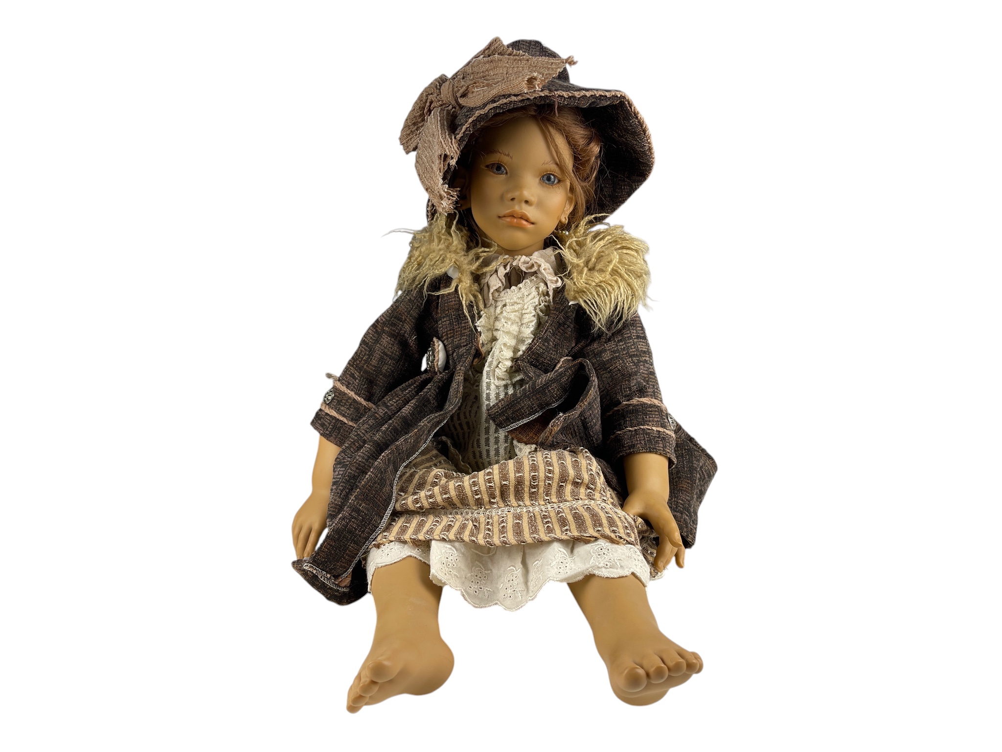 Künstlerpuppe Annette Himstedt Puppe Tara 65 cm.  Zustand siehe Fotos