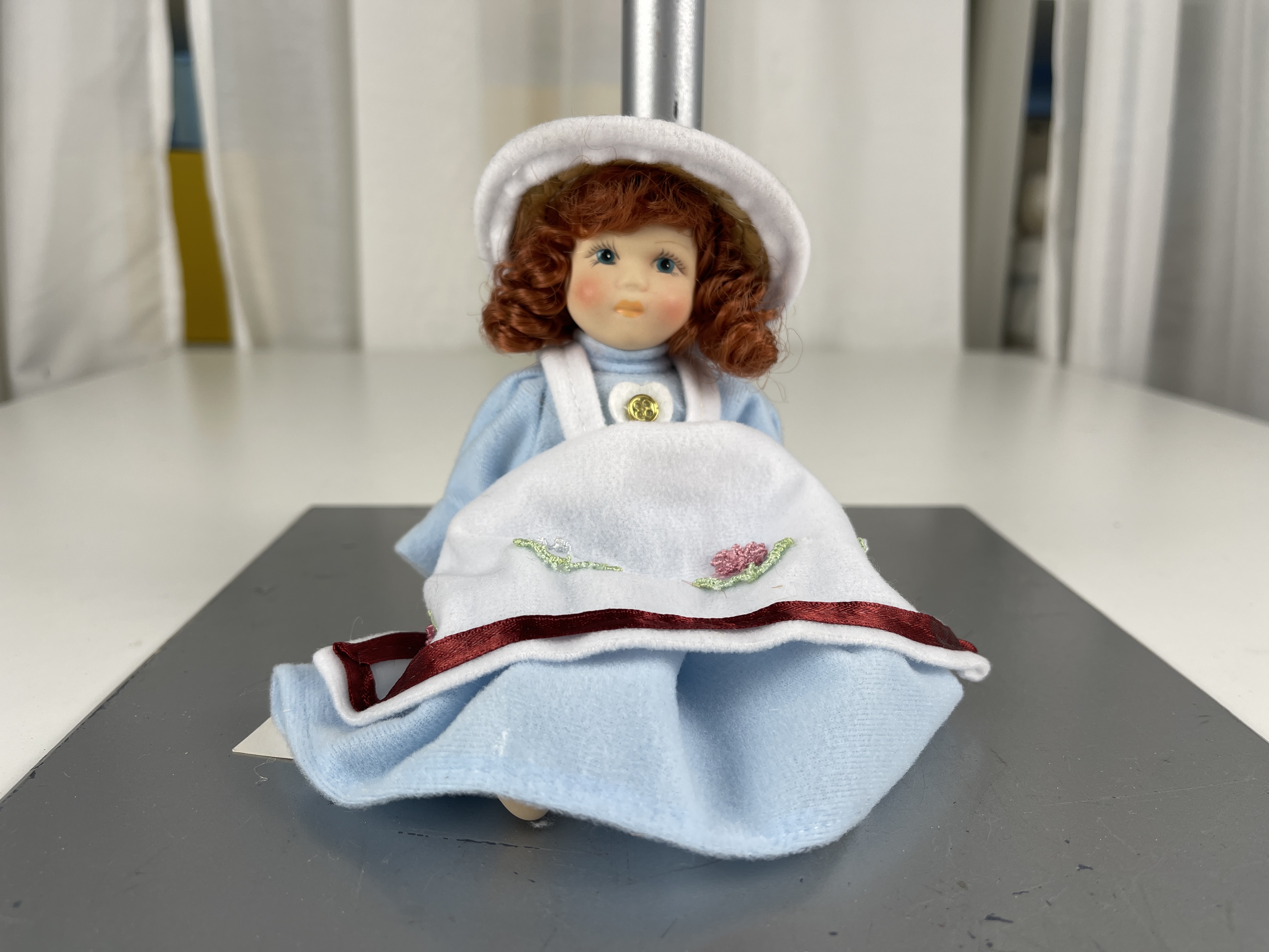 Sammler Porzellan Puppe 18 cm. Top Zustand 